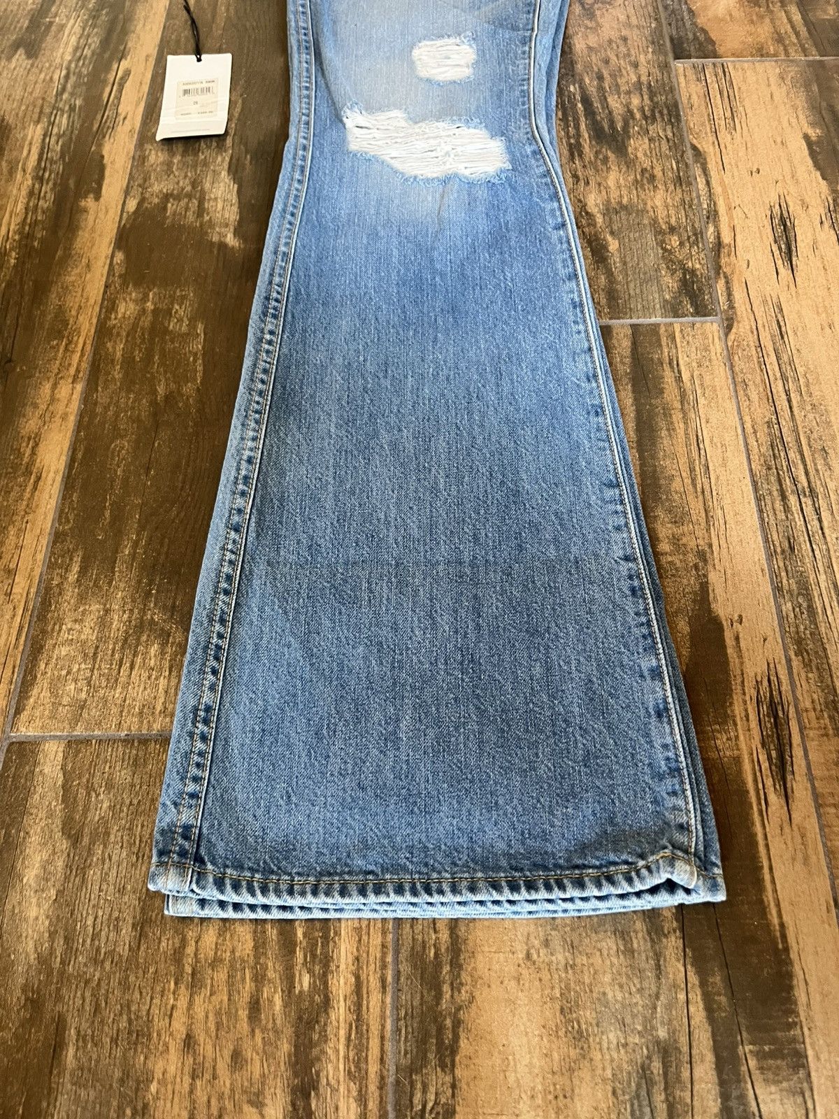 7 For All Mankind 7ForAllManKind High Waisted Vintage Bootcut / Flared Jean Size 29" - 6 Thumbnail