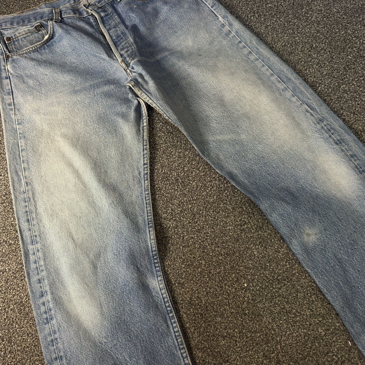 Levi's Vintage Clothing Vintage Levis 501 Aging Washed Faded Denim Made In USA W36 Size US 36 / EU 52 - 4 Thumbnail