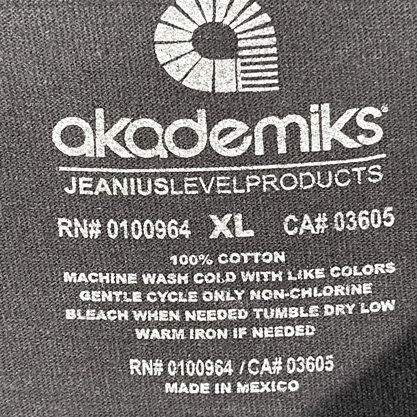Akademiks NASA Shirt Mens XL Black Astronaut Space Graphic Tee Akademiks Galaxy Colorful Size US XL / EU 56 / 4 - 4 Thumbnail