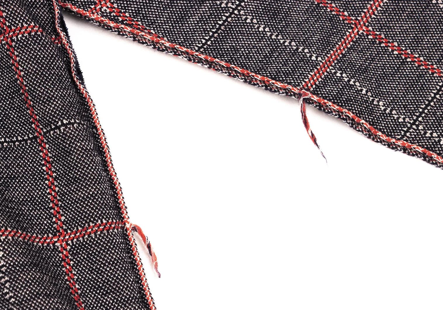 Junya Watanabe Wool Blend Cardigan in Navy Red, Size M Size US M / EU 48-50 / 2 - 7 Thumbnail