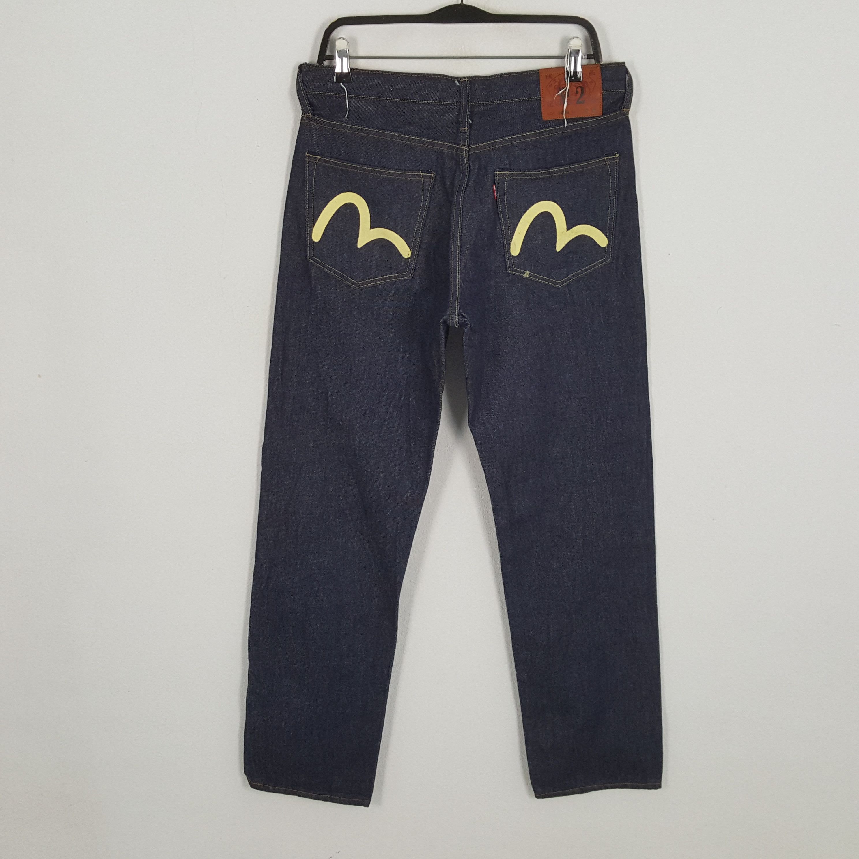 Japanese Brand × Vintage EVISU Japanese Brand Streetwear Custom Daicock Jeans Size US 32 / EU 48 - 4 Thumbnail