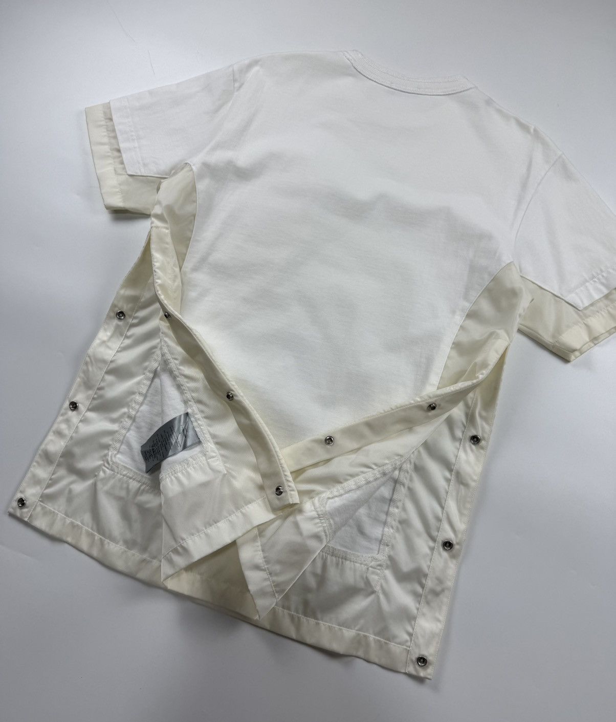 Dior × Sacai Dior x Sacai Zip Pocket Tee Size US S / EU 44-46 / 1 - 7 Thumbnail