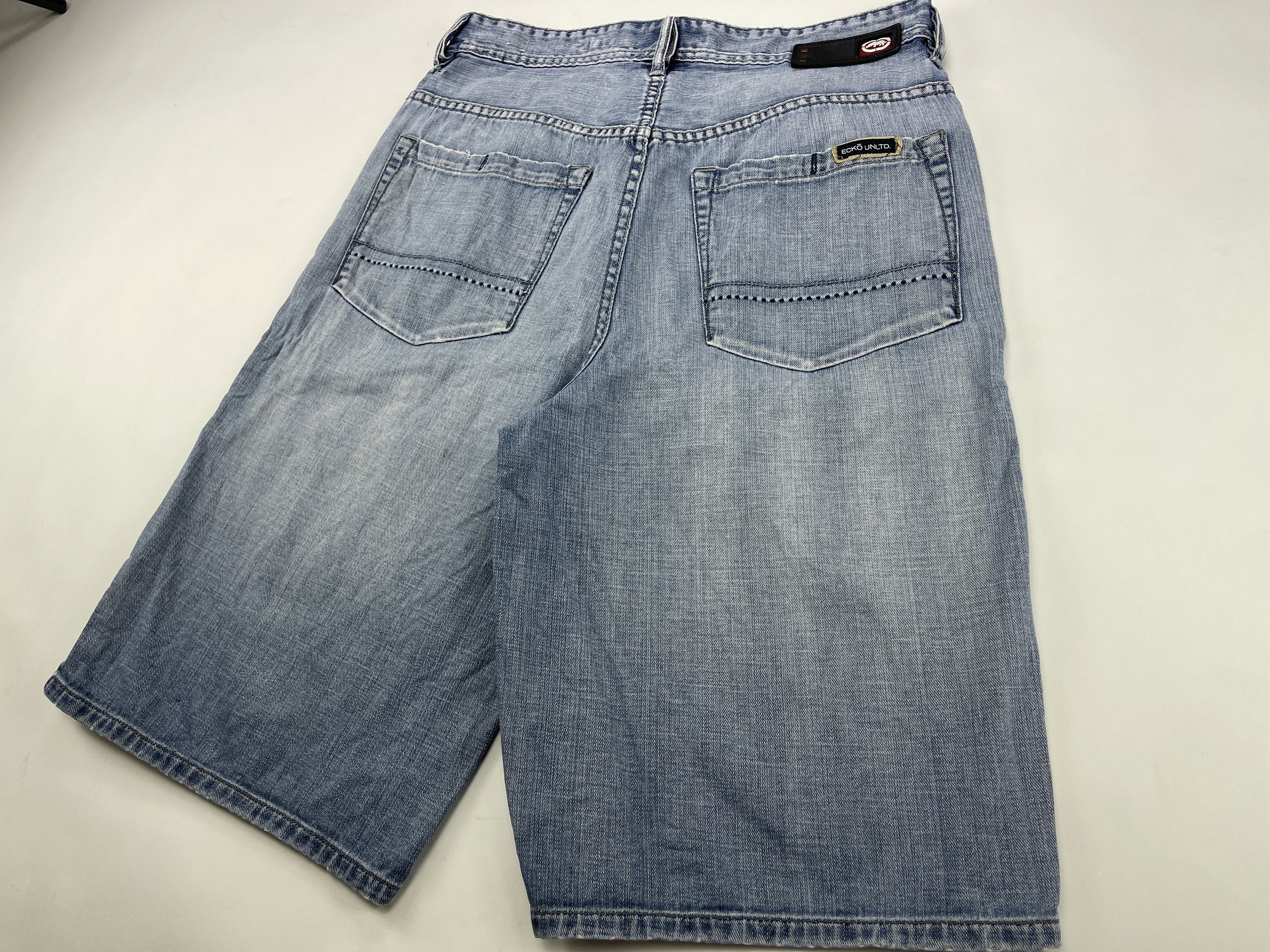 Ecko Unltd. Ecko Unltd jeans shorts, vintage baggy 90s hip-hop Y2K 32 Size US 32 / EU 48 - 4 Thumbnail