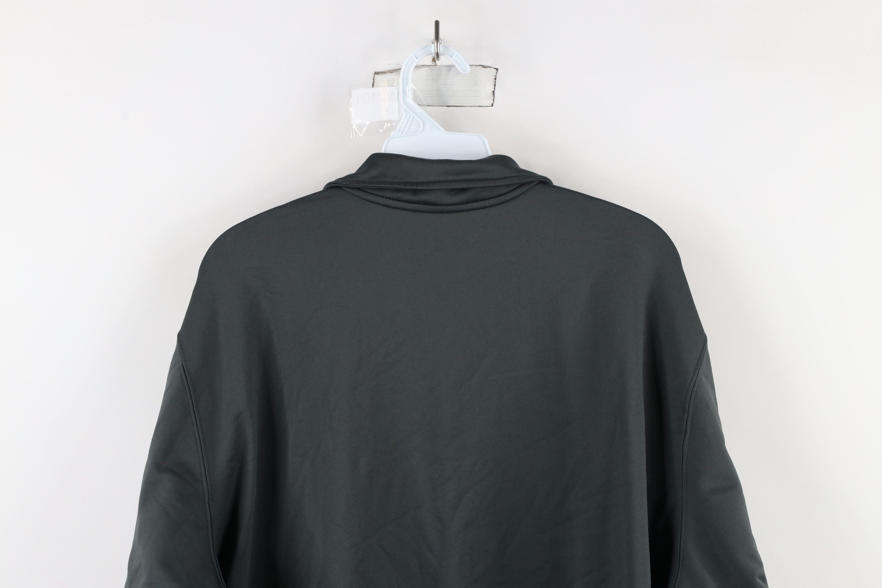 Nike × Vintage Nike University of Oregon Baseball Half Zip Sweater Gray Size US XL / EU 56 / 4 - 12 Thumbnail