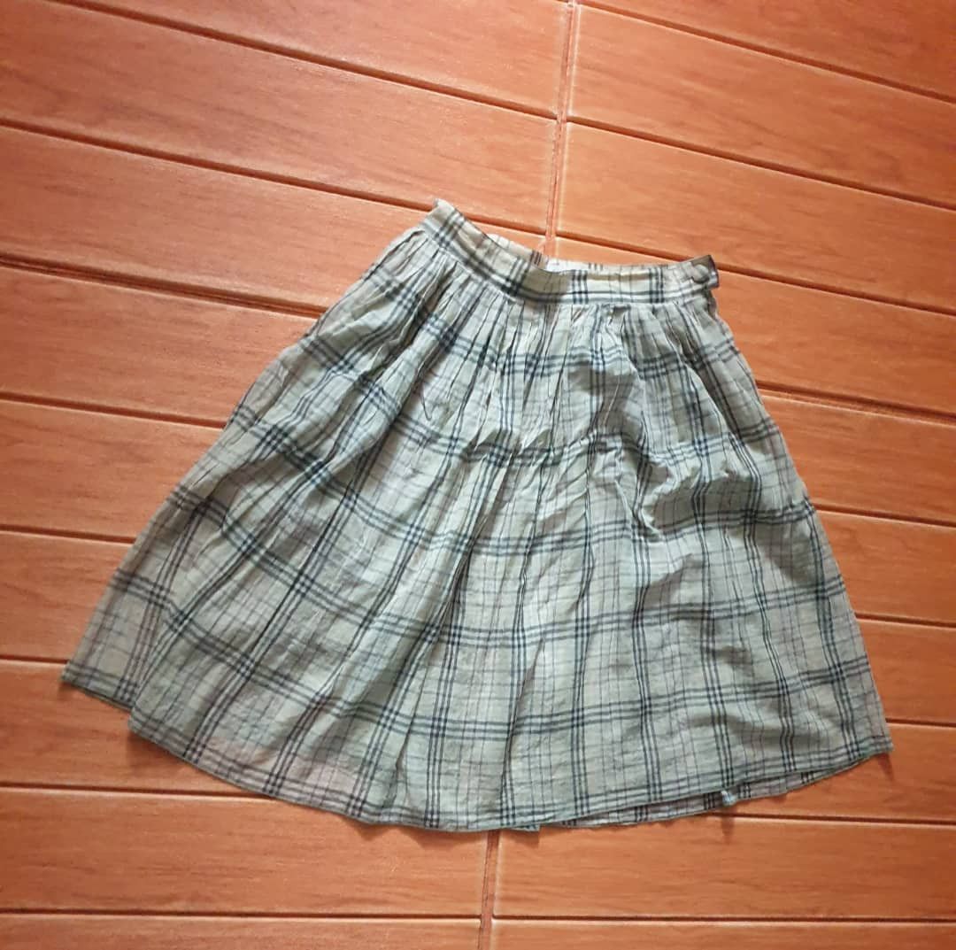 agnes b. Agnes b. Checkered mini skirt Size 27" / US 4 / IT 40 - 7 Thumbnail