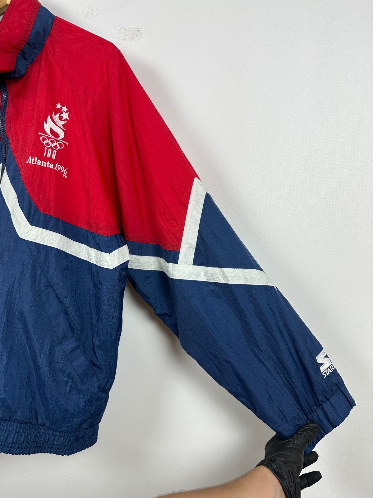Starter 1996 Vintage Starter Atlanta Olympic Games Jacket Size US XL / EU 56 / 4 - 10 Thumbnail