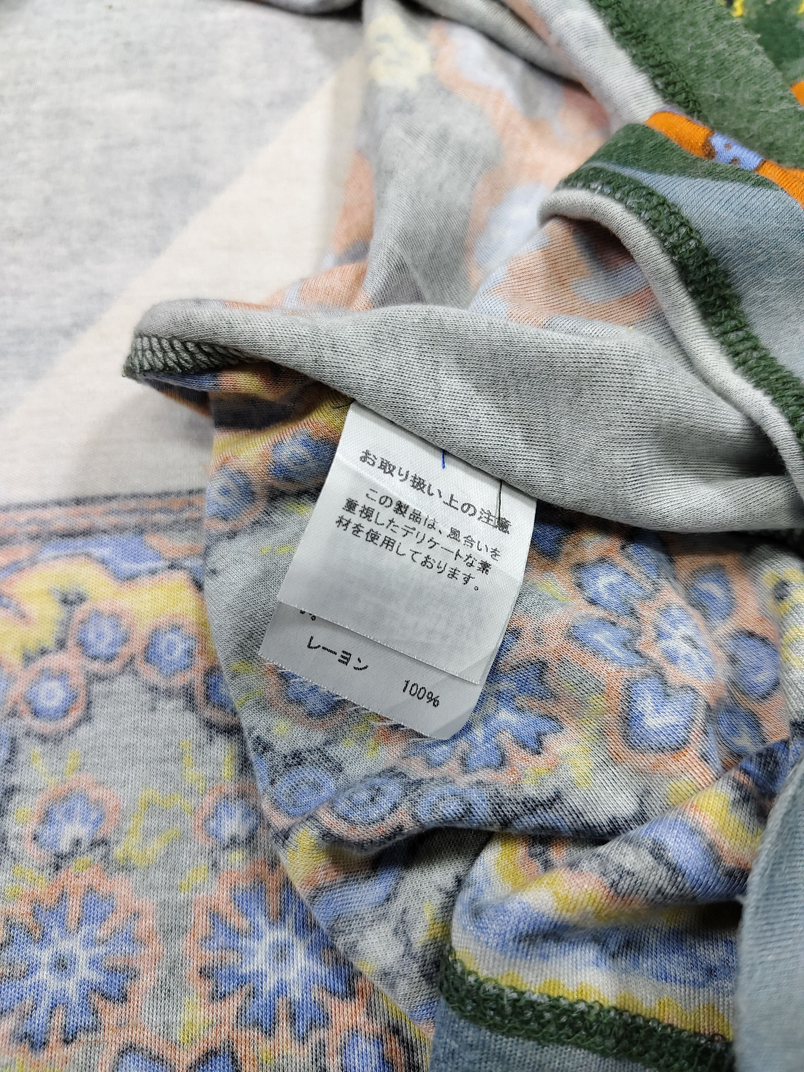 Tsumori Chisato Tsumori Chisato 🇯🇵 Graphic Panel Artwear Rayon Sleeveless Size L / US 10 / IT 46 - 8 Thumbnail