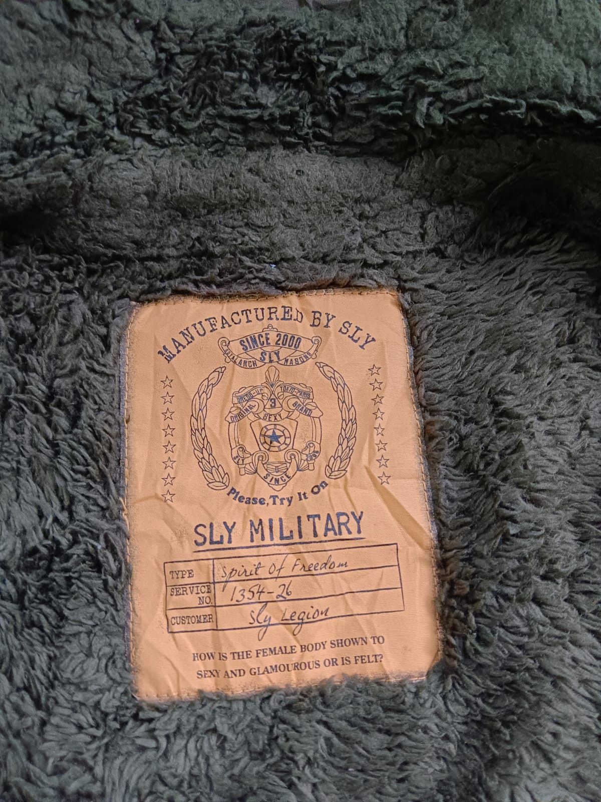 14th Addiction × If Six Was Nine × Le Grande Bleu (L.G.B.) Sly military thumb holes parka fur hoodie Size US M / EU 48-50 / 2 - 6 Thumbnail