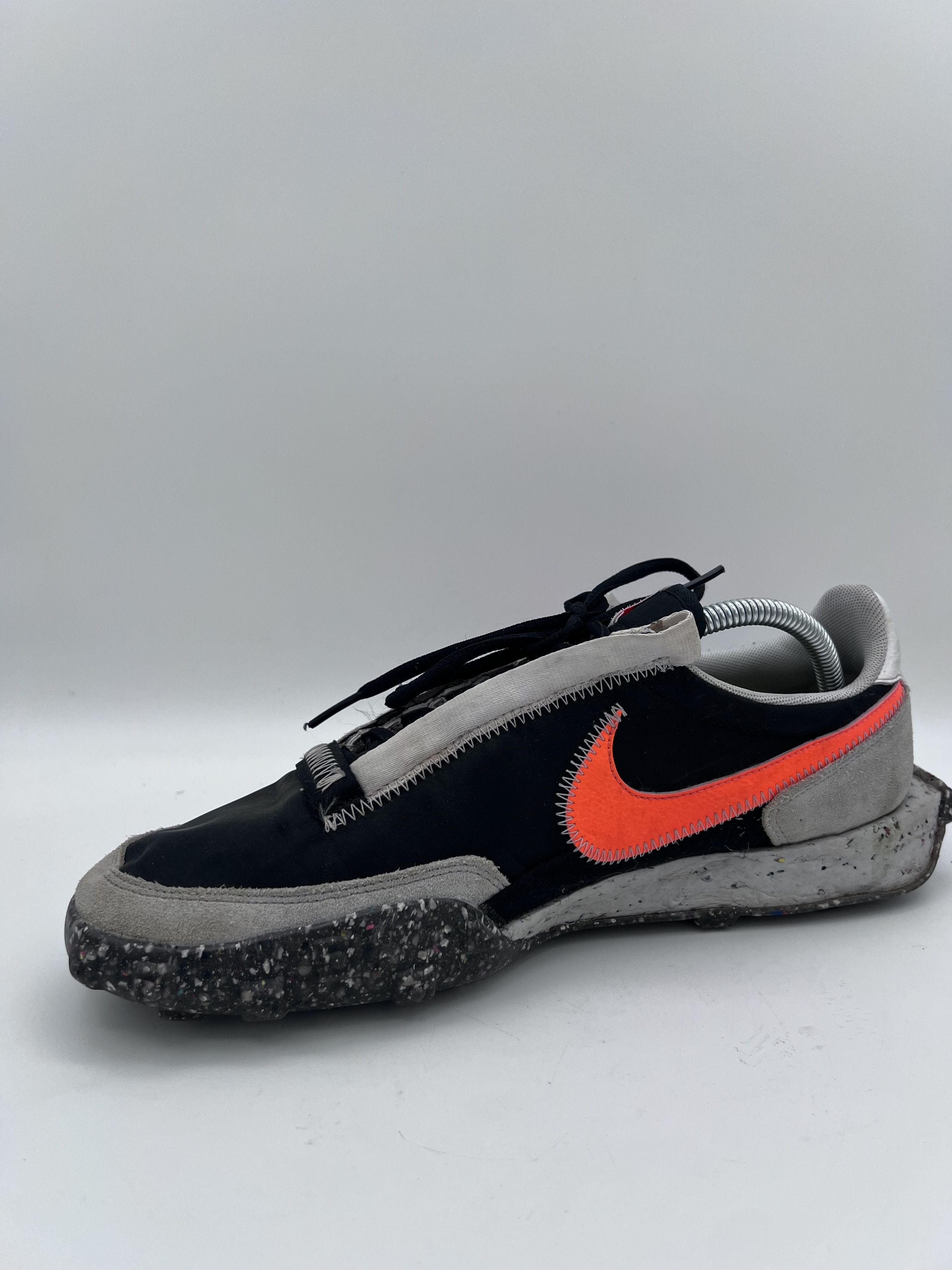 Nike Nike Waffle Racer Crater Black Bright Women 11 CT1983-101 Size US 11 / IT 41 - 4 Thumbnail