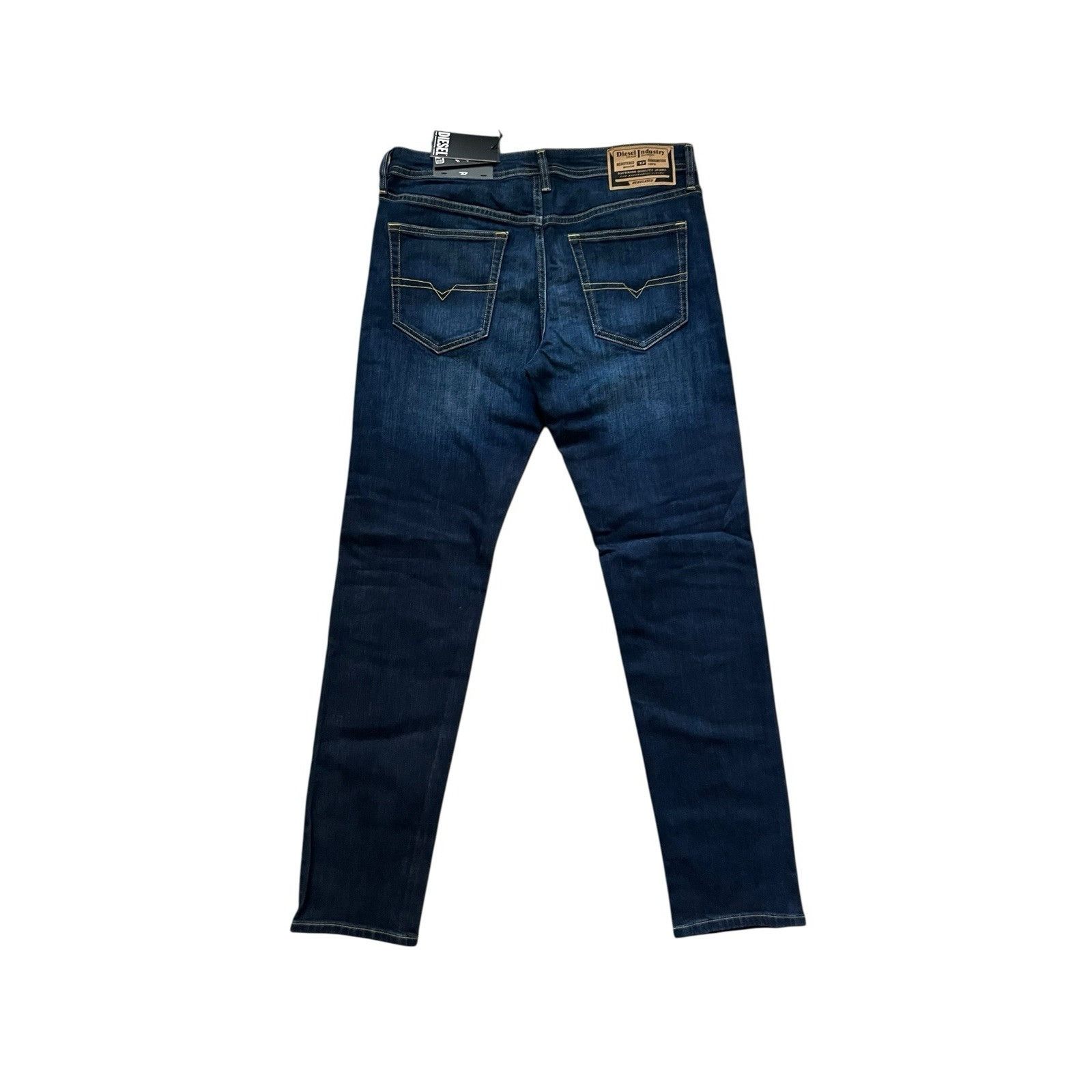 Diesel Diesel Mens Buster Tapered Jeans RB066 Blue $195 Size 34/32 Size US 34 / EU 50 - 4 Thumbnail