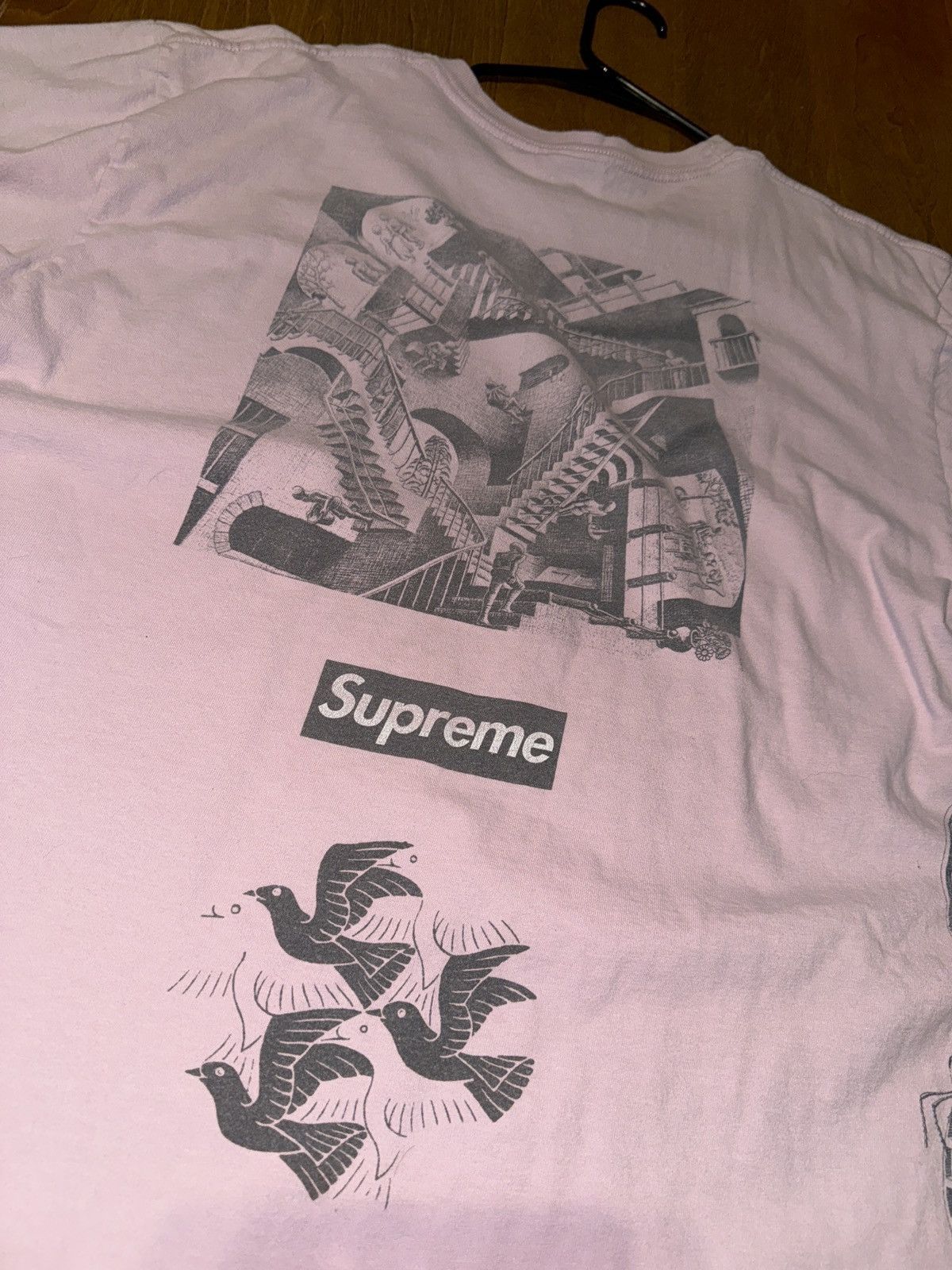 Pink Supreme Shirt | Grailed