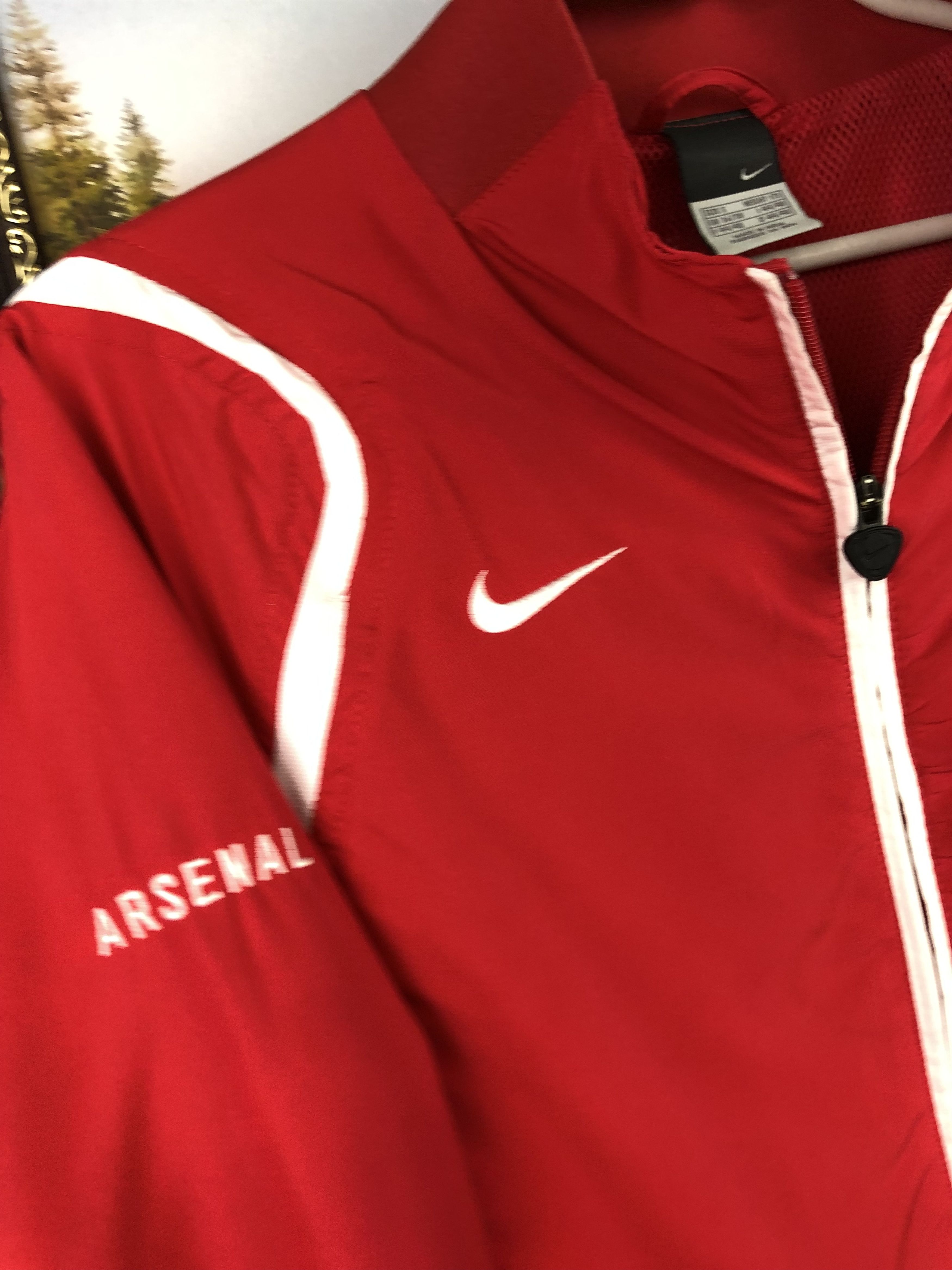 Nike Vintage Arsenal Football Jacket Soccer Track Top Gunners Size US S / EU 44-46 / 1 - 4 Thumbnail