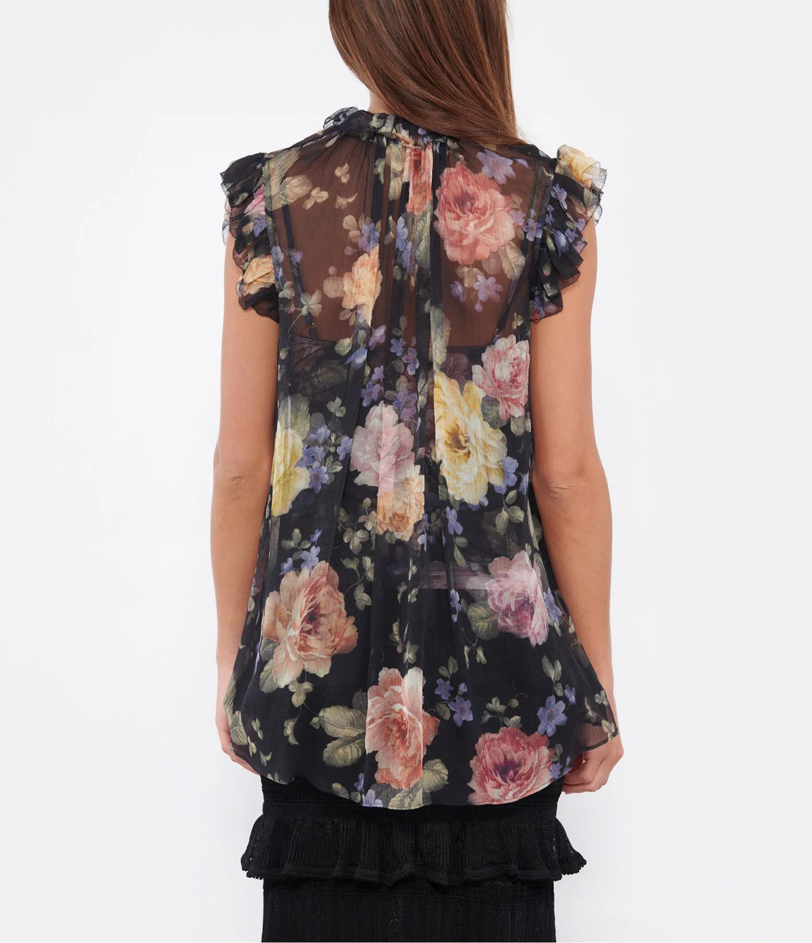 Zimmermann oc11z0325 Luminosity Silk Blouse in Multicolor Size M / US 6-8 / IT 42-44 - 6 Thumbnail