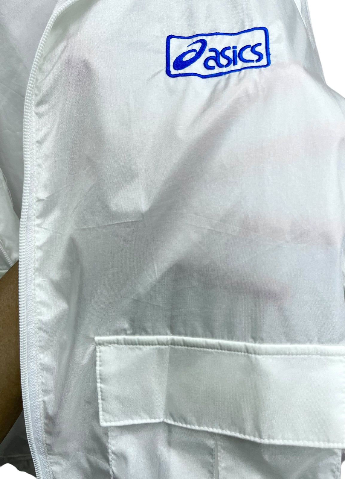 Asics 🔥Vintage ASICS MADE IN JAPAN Light Nylon Windbreaker Size US S / EU 44-46 / 1 - 14 Thumbnail