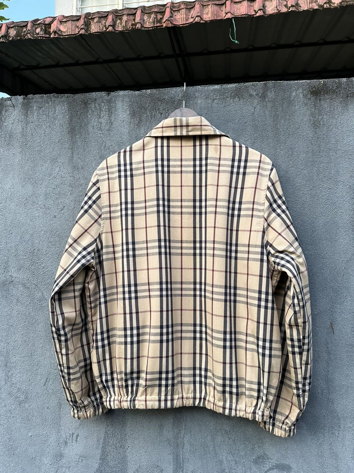Burberry Vintage Burberry London Novacheck Reversible Bomber Jacket Size US M / EU 48-50 / 2 - 7 Thumbnail