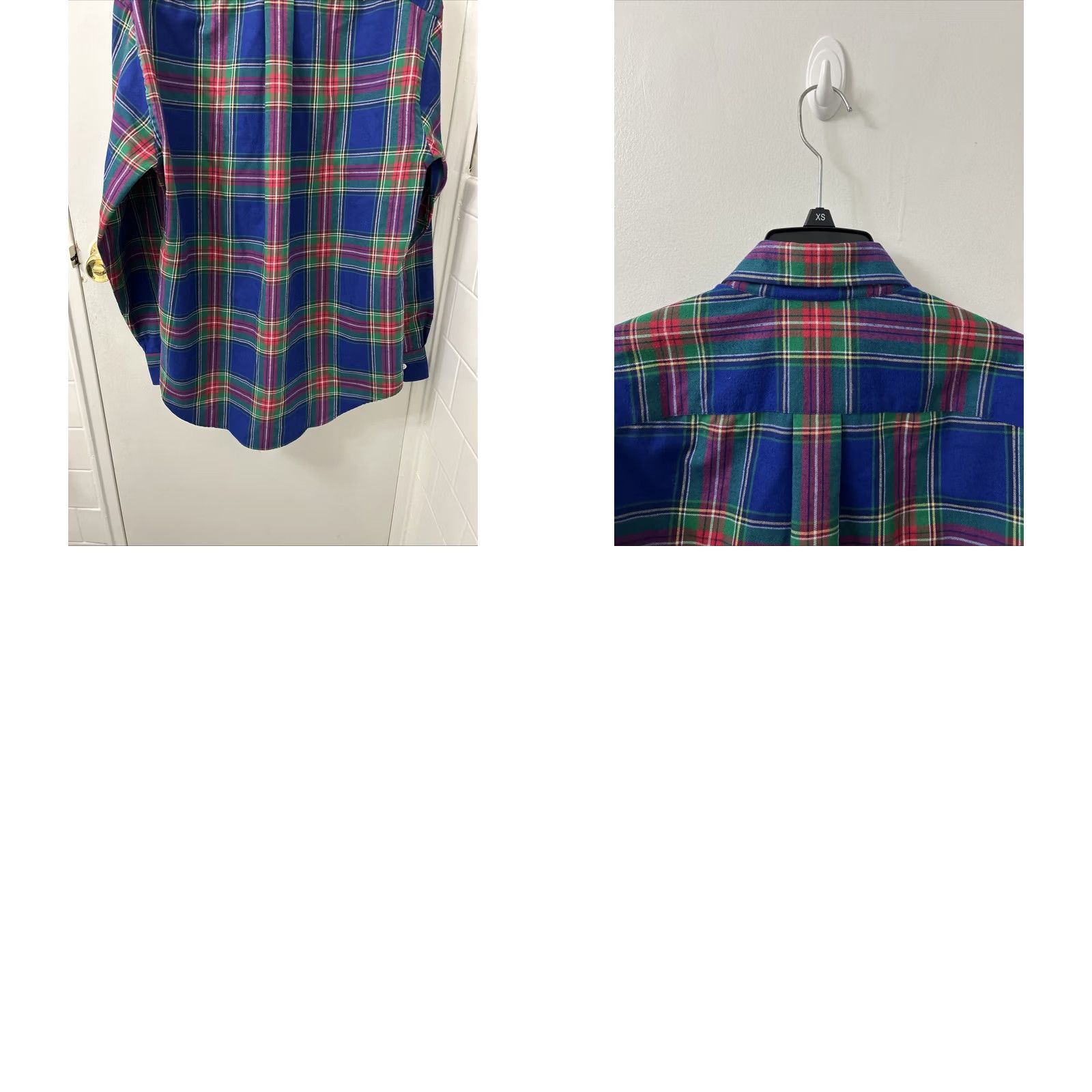 Vineyard Vines Vineyard Vines Murray Shirt Mens Small Blue Plaid Classic Fit L/S Button-Up Size US S / EU 44-46 / 1 - 9 Thumbnail