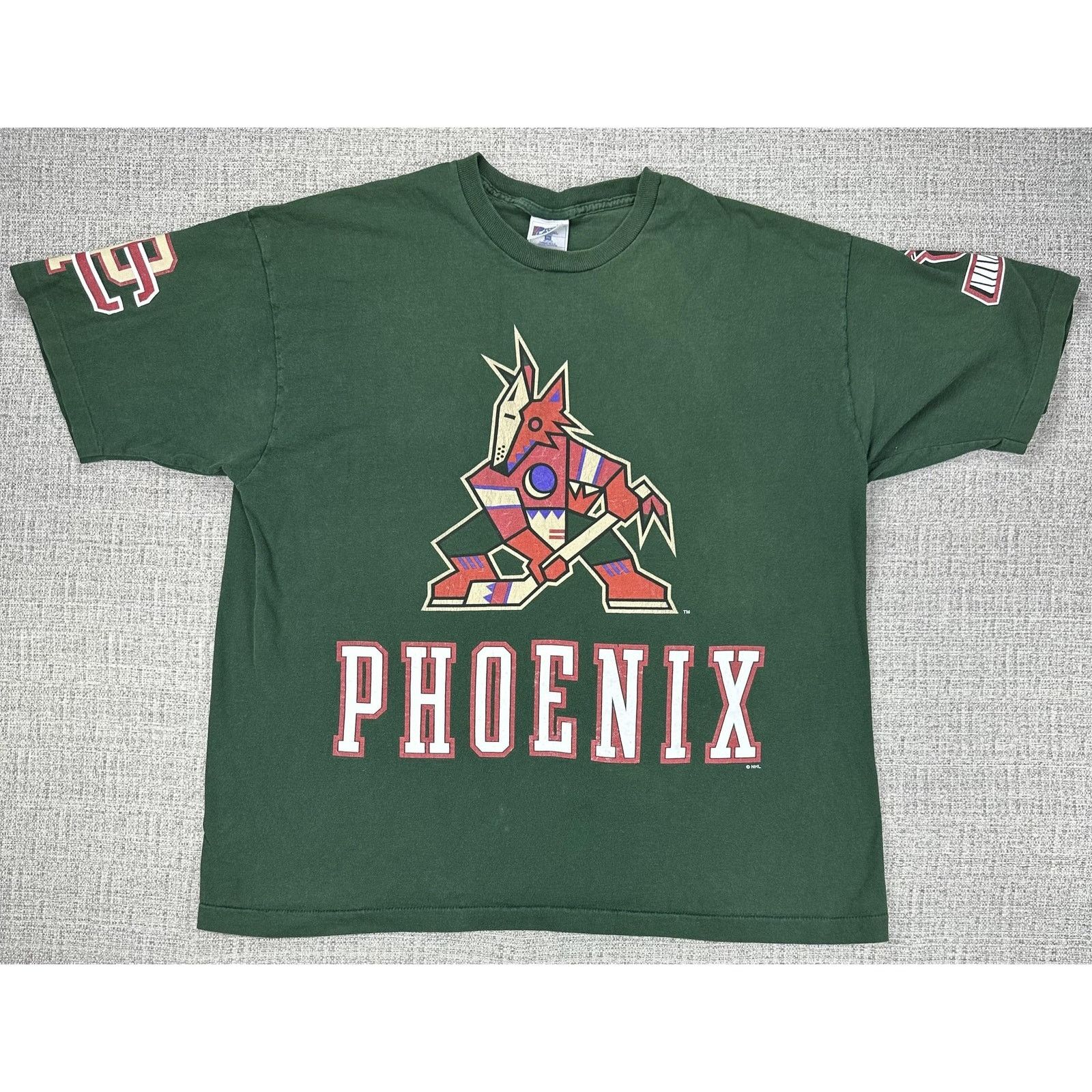 Pro Player Vintage Phoenix Coyotes Shirt Mens 2XL Pro Player Kachina Size US XXL / EU 58 / 5 - 1 Thumbnail