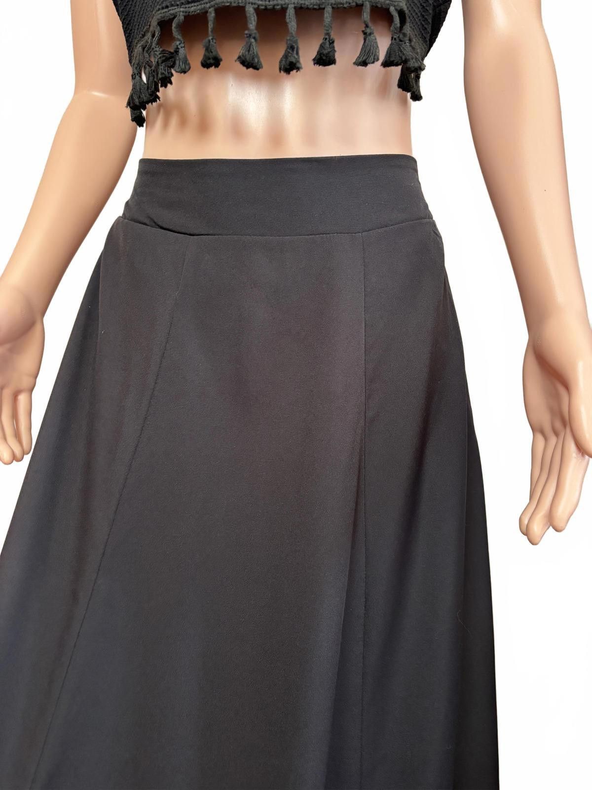 Shein Black Tassel Trim Fringe Boho Festival Summer Festival Top L Size L / US 10 / IT 46 - 7 Thumbnail