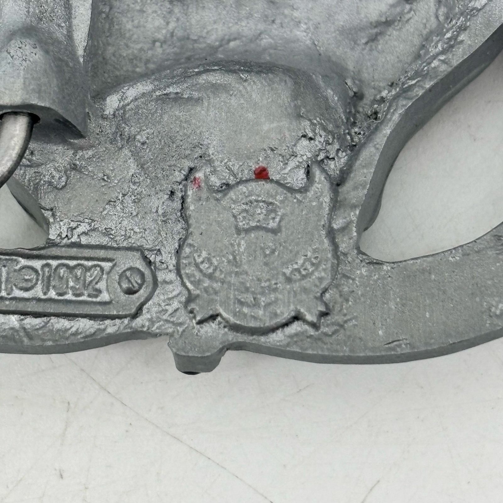 Vintage Great American Buckle Co. Horse & Horseshoe Belt Buckle Size ONE SIZE - 4 Thumbnail