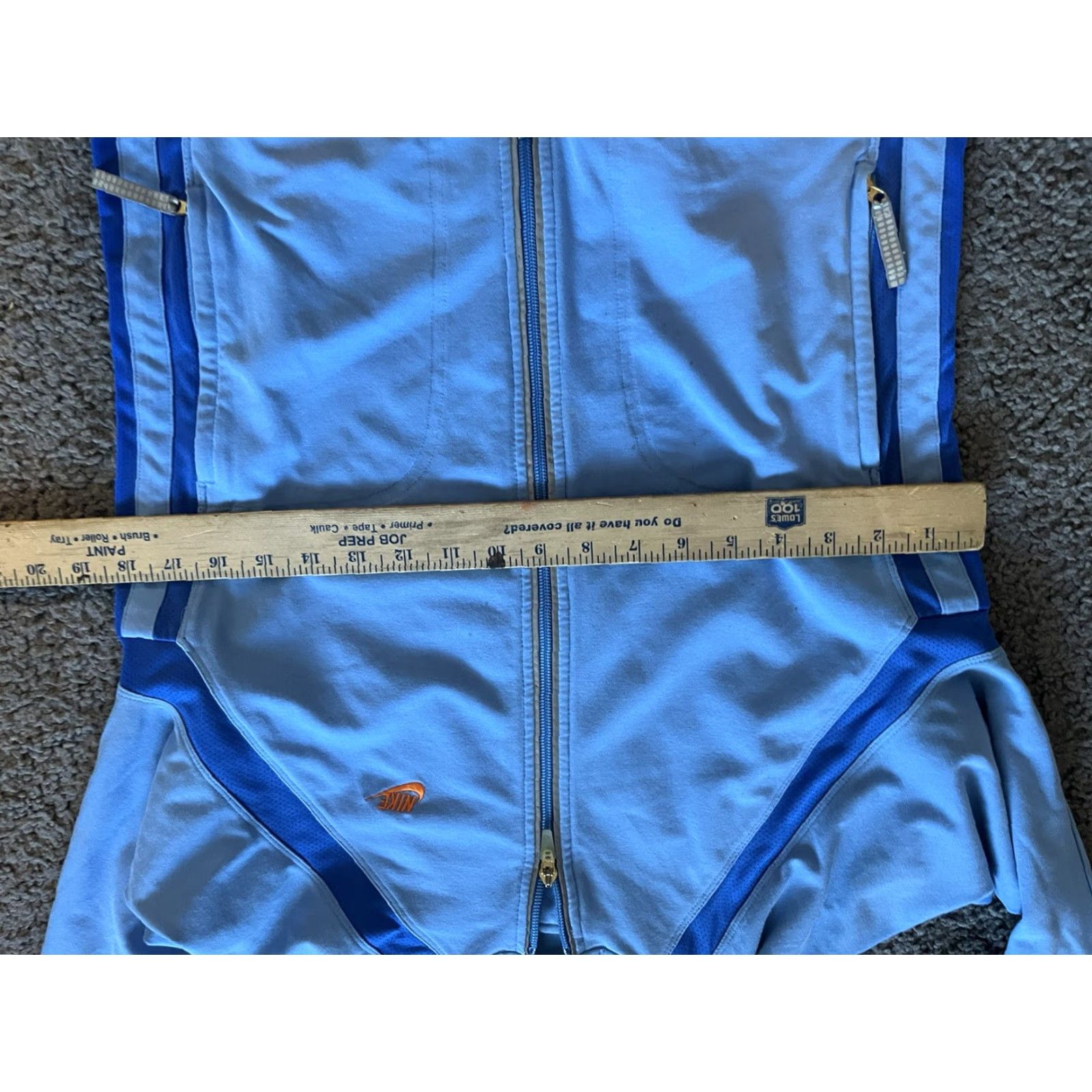 Nike Nike Dri-Fit Running Hooded Jacket Womens M Blue Full Zip Lightweight Casual Activewear Outdoor Hiking Running & Jogging Walking Size M / US 6-8 / IT 42-44 - 4 Thumbnail