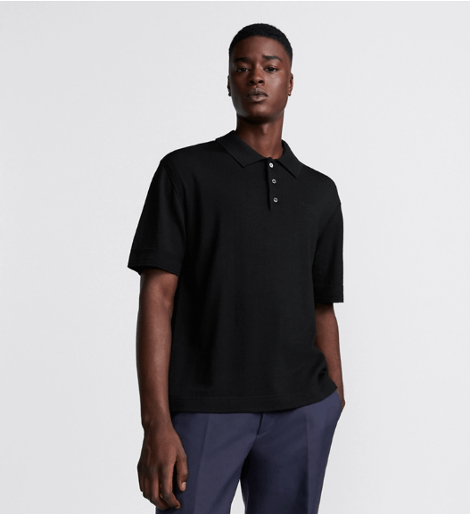 Dior o1w1db11025 493M80 Dior Couture Polo Shirt in Black Size US M / EU 48-50 / 2 - 4 Thumbnail