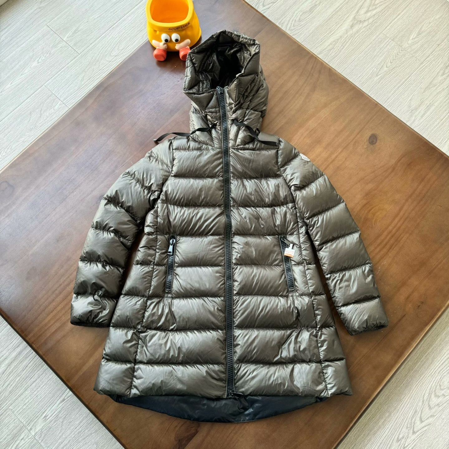 Moncler Moncler Down Long Green Heavy Coat 35.5 Men Size US S / EU 44-46 / 1 - 1 Thumbnail