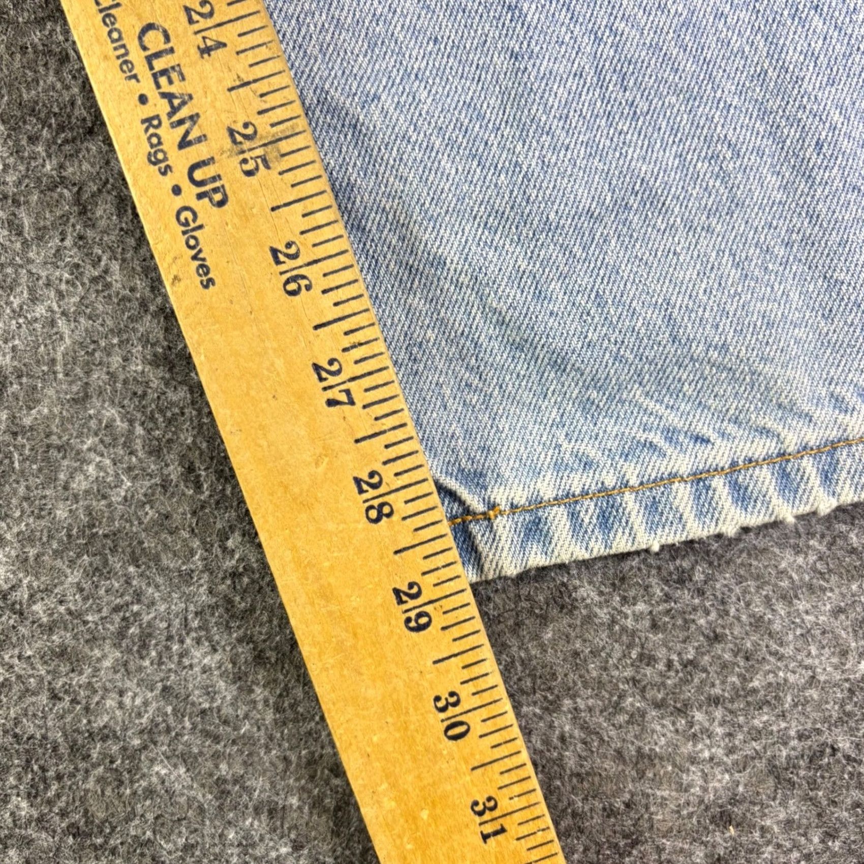 Dickies Vintage Dickies Relaxed Fit Straight Leg Jeans Light Wash Denim Mens 33x29 Size US 33 - 4 Thumbnail