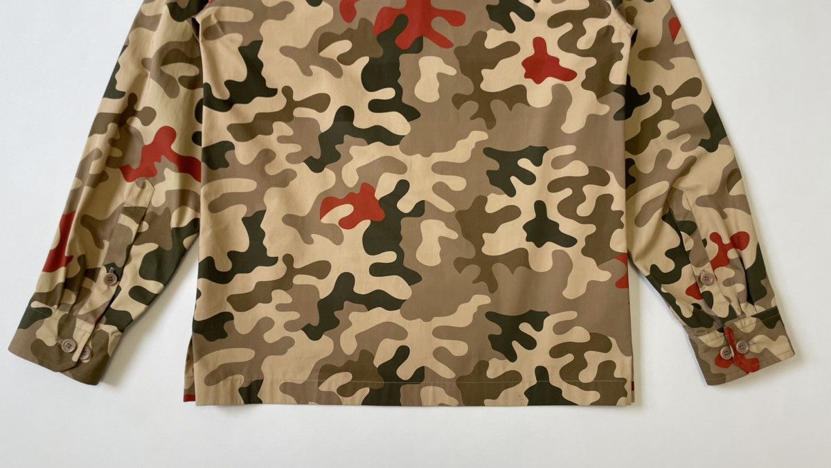 Dries Van Noten Sample ‘Desert Camo’ Print Utility Shirt Size US M / EU 48-50 / 2 - 11 Thumbnail