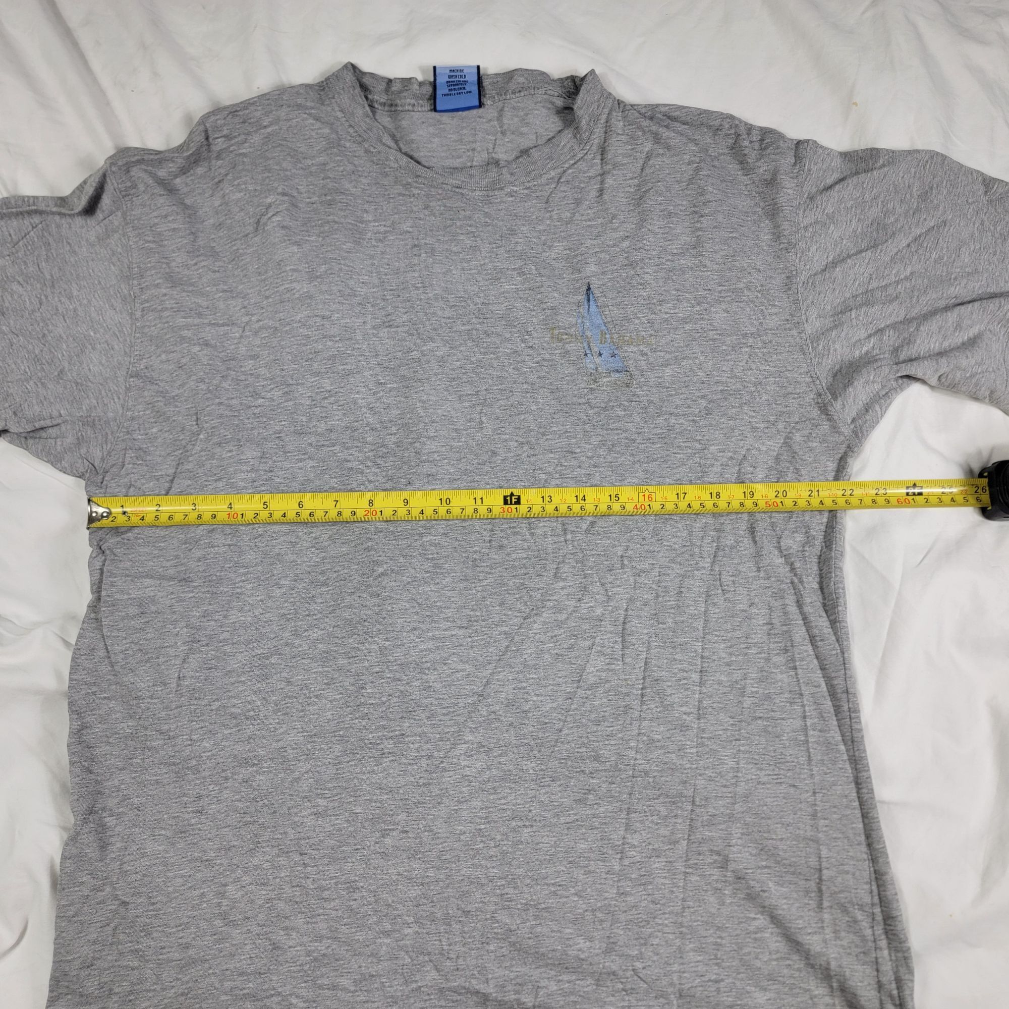 Tommy Bahama Tommy Bahama Mens Large Gray Graphic T Shirt Short Sleeve Ca Size US L / EU 52-54 / 3 - 7 Thumbnail