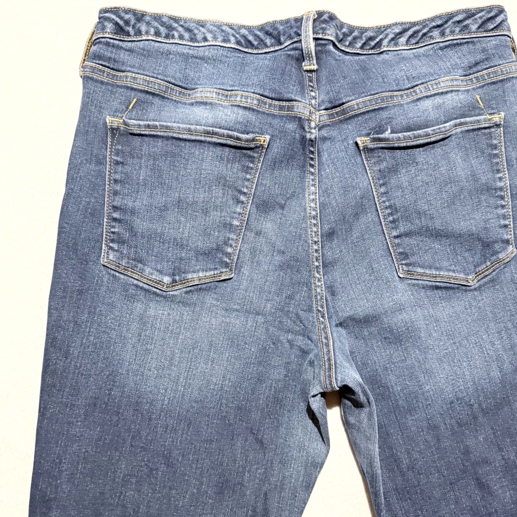 Mossimo Mossimo Jeans Women Slim Skinny Power Stretch High-Rise 16R Blue Denim Shirt? Size 38" / US 16 / IT 52 - 5 Thumbnail
