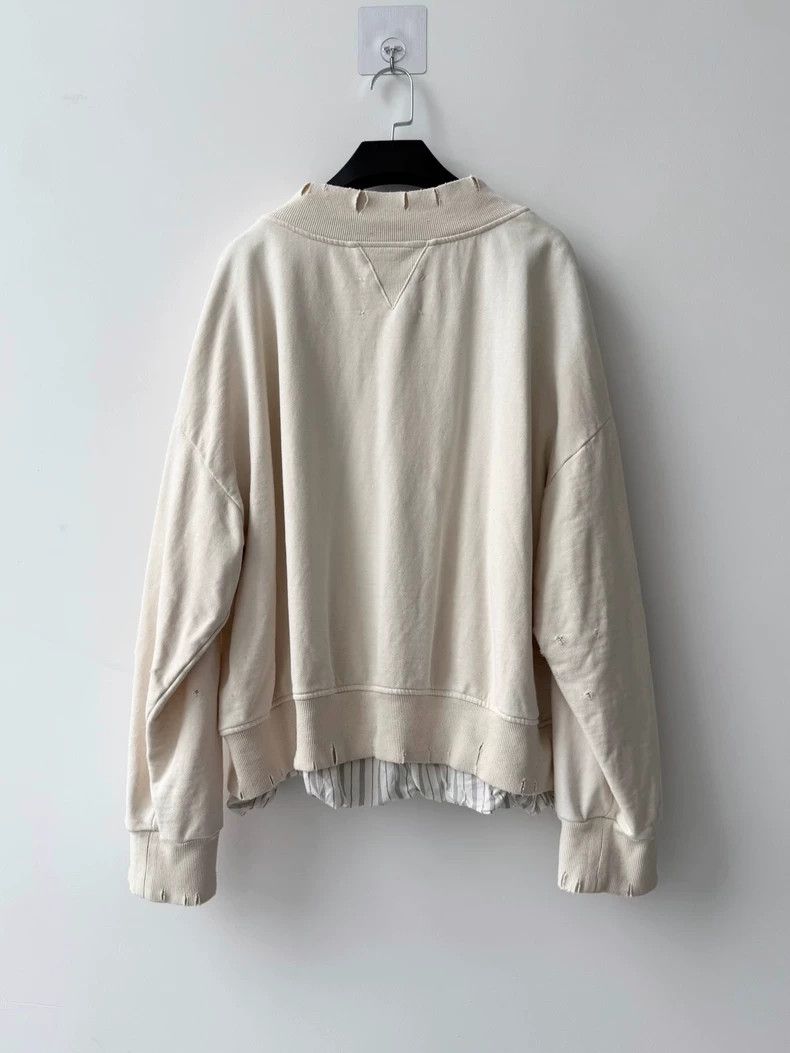 Maison Margiela Maison Margiela Make old striped sweatshirts Size XS / US 0-2 / IT 36-38 - 2 Thumbnail