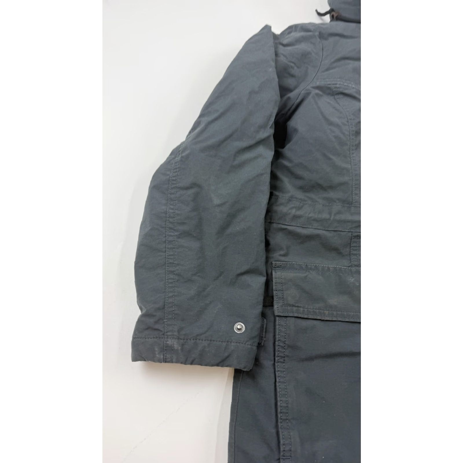 Eddie Bauer Eddie Bauer Coat Womens Medium Gray Hooded Insulated Parka Sherpa Lined Warm Size M / US 6-8 / IT 42-44 - 2 Thumbnail
