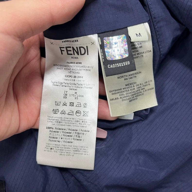 Fendi Fendi Black Reversible Zipper Jacket Coat Size US M / EU 48-50 / 2 - 6 Thumbnail