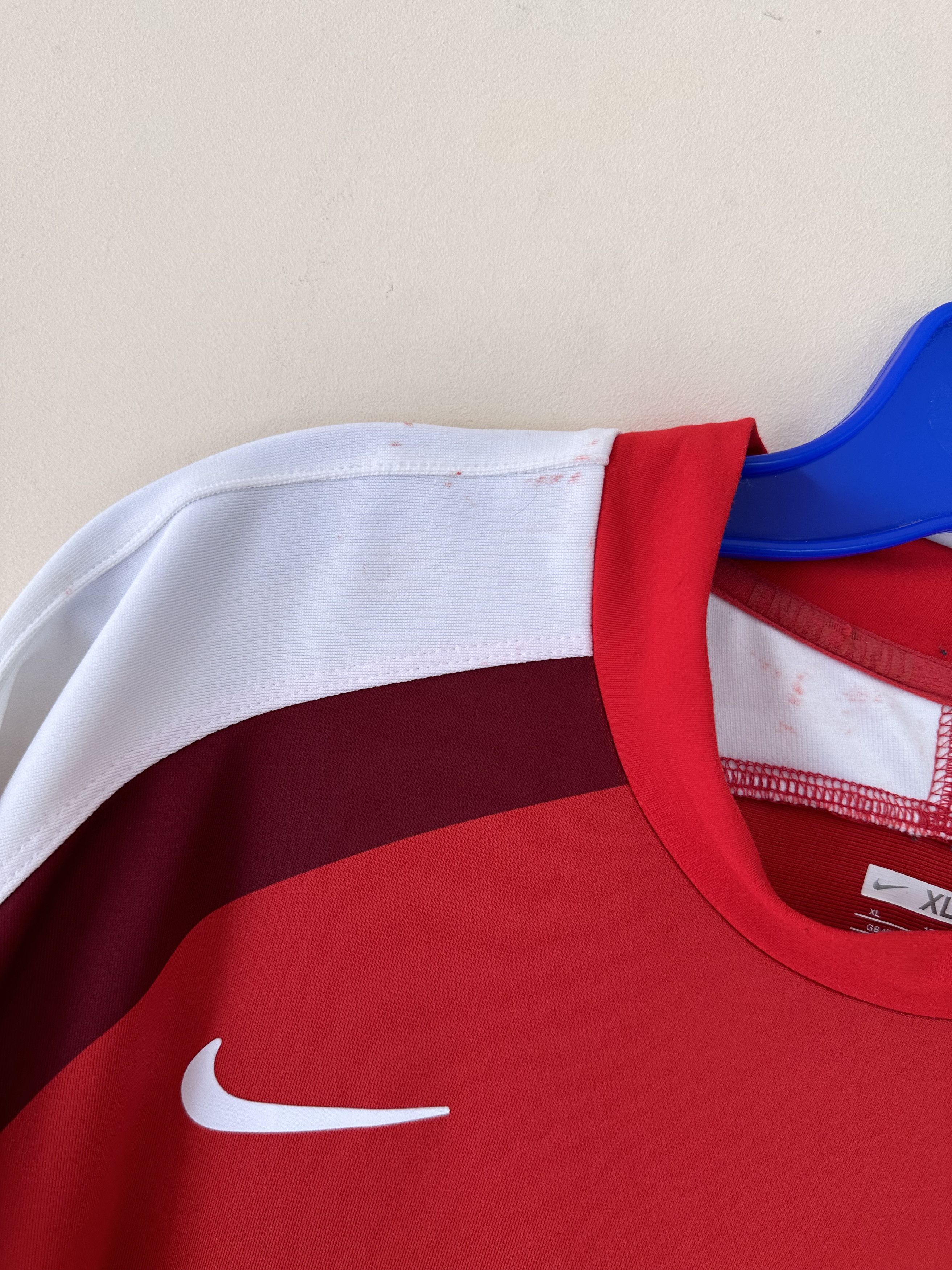 Nike Vintage Nike England Rugby jersey tee o2 Size US XL / EU 56 / 4 - 4 Thumbnail