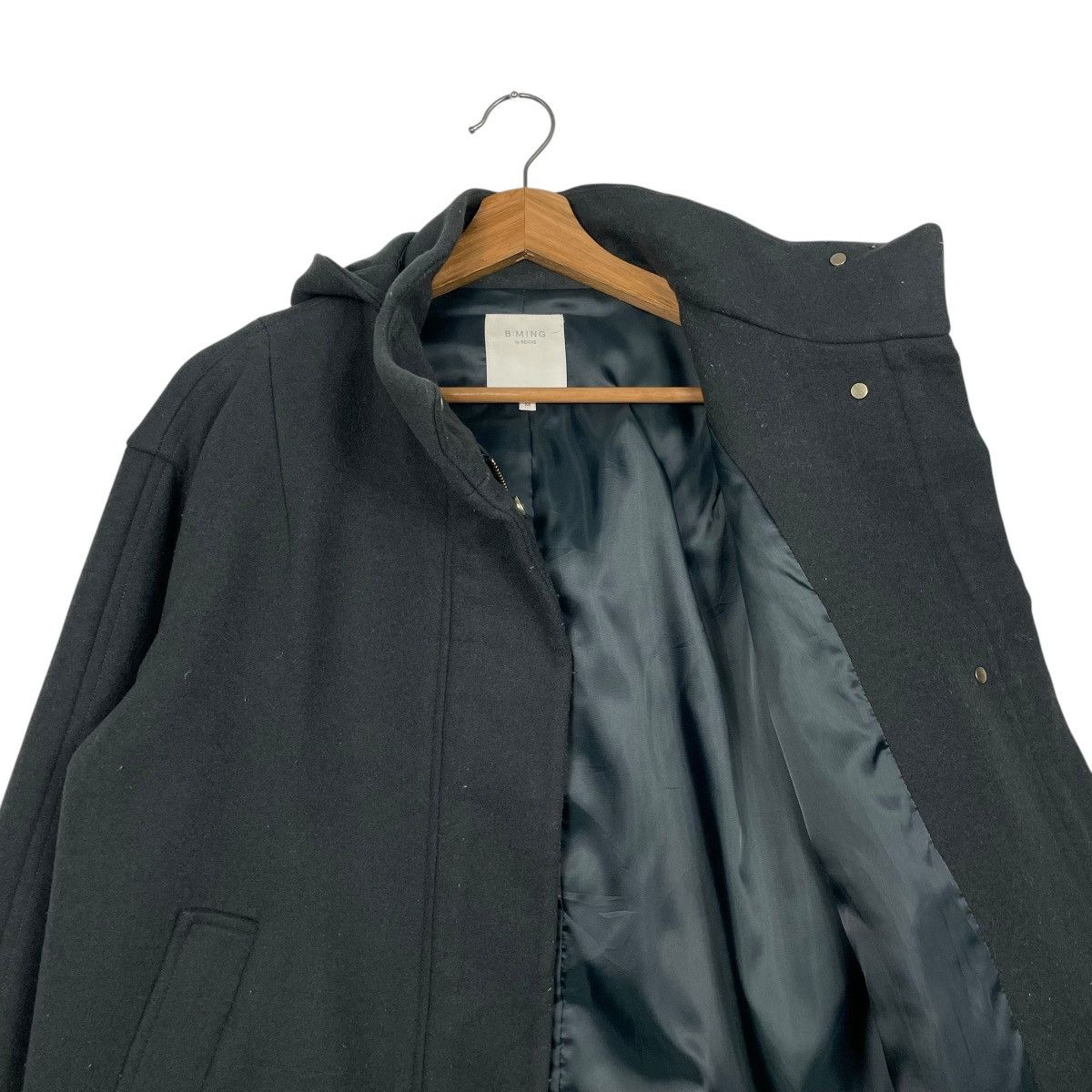 Beams Japan B Ming By Beams Hooded Wool Jacket Size US M / EU 48-50 / 2 - 9 Thumbnail