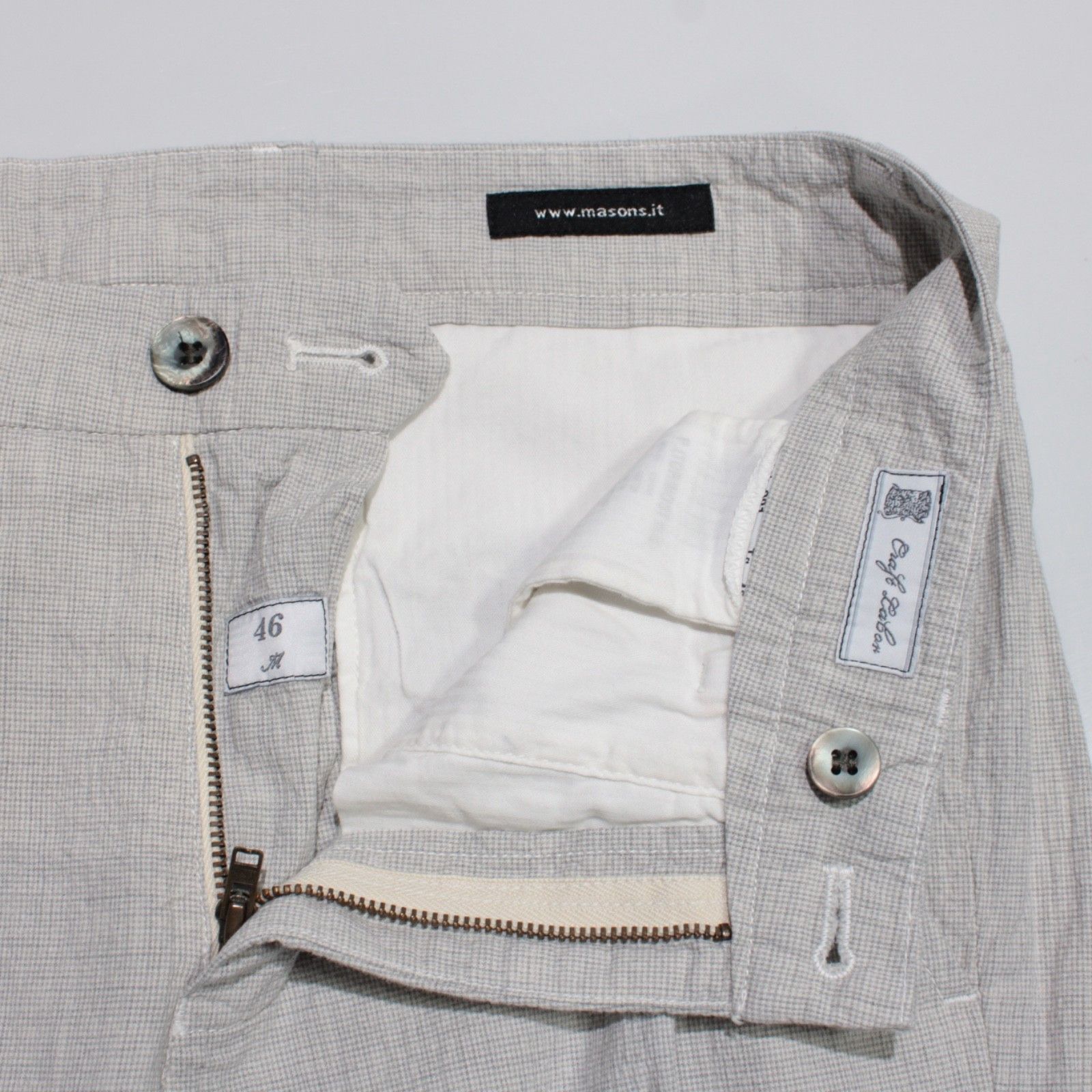 Mason's Mason's New with tags Chino Size 30 US In Gray Size US 30 / EU 46 - 3 Thumbnail
