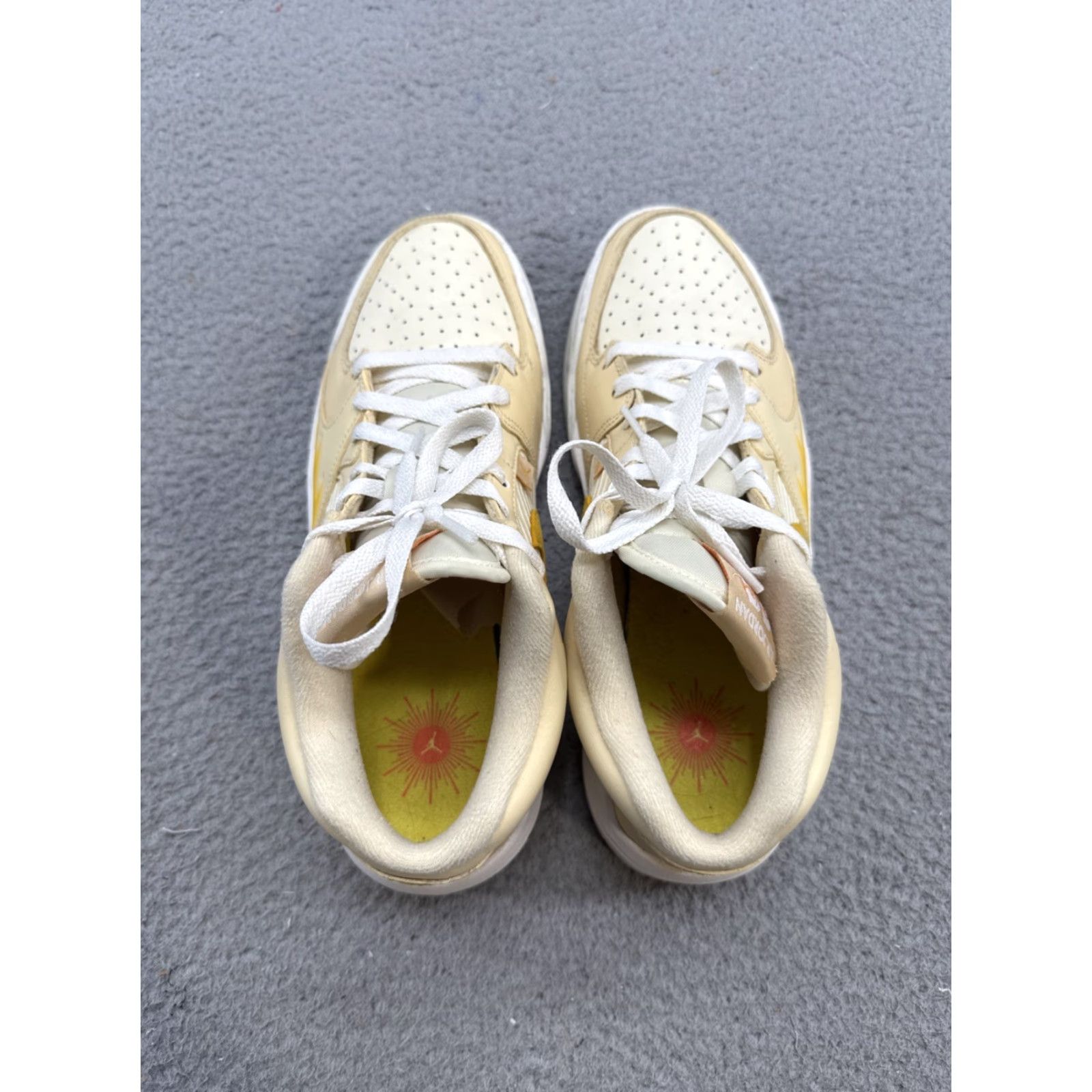 Jordan Brand Nike Jordan Stadium 90 Sneaker Women’s SZ 10 Beige Yellow Orange FN0584-200 Size US 10 / IT 40 - 6 Thumbnail