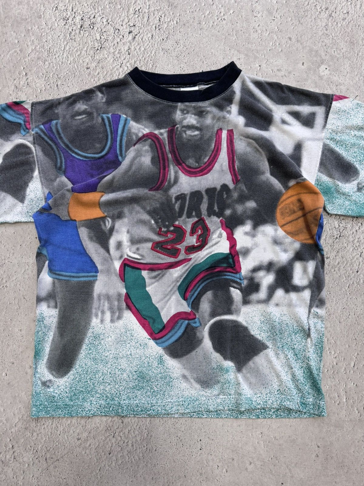 Jordan Brand × Nike × Vintage Vintage 90s Nike Michael Jordan T-Shirt Size US M / EU 48-50 / 2 - 3 Thumbnail