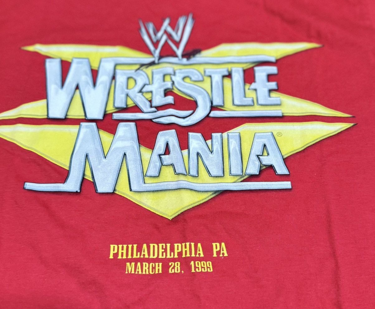 Mitchell & Ness Vintage WWE Wrestle Mania 1999 T-Shirt Size US S / EU 44-46 / 1 - 2 Thumbnail
