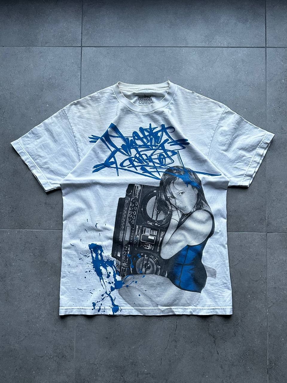 Vintage Quality Control Shirt Tee Rare Naked Sexy Girl Y2K