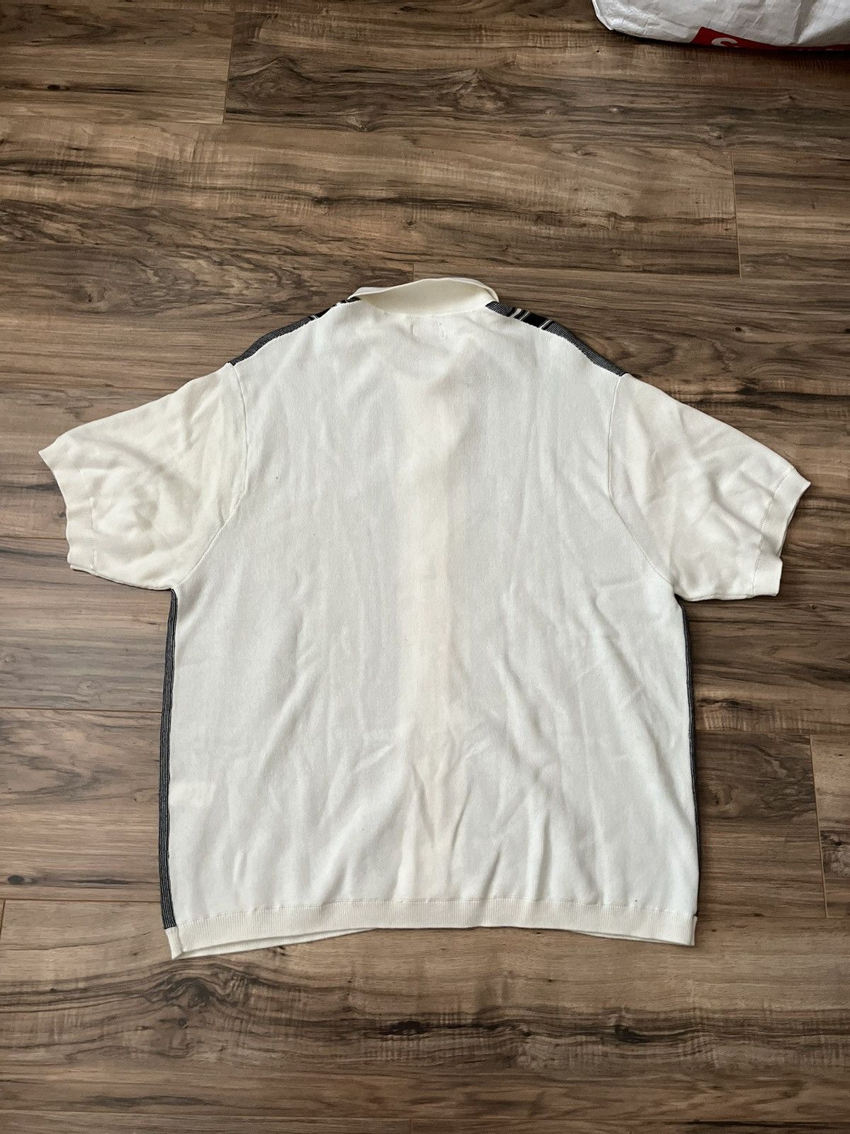 Supreme Supreme Stripe Button Up Polo Size US XL / EU 56 / 4 - 13 Thumbnail