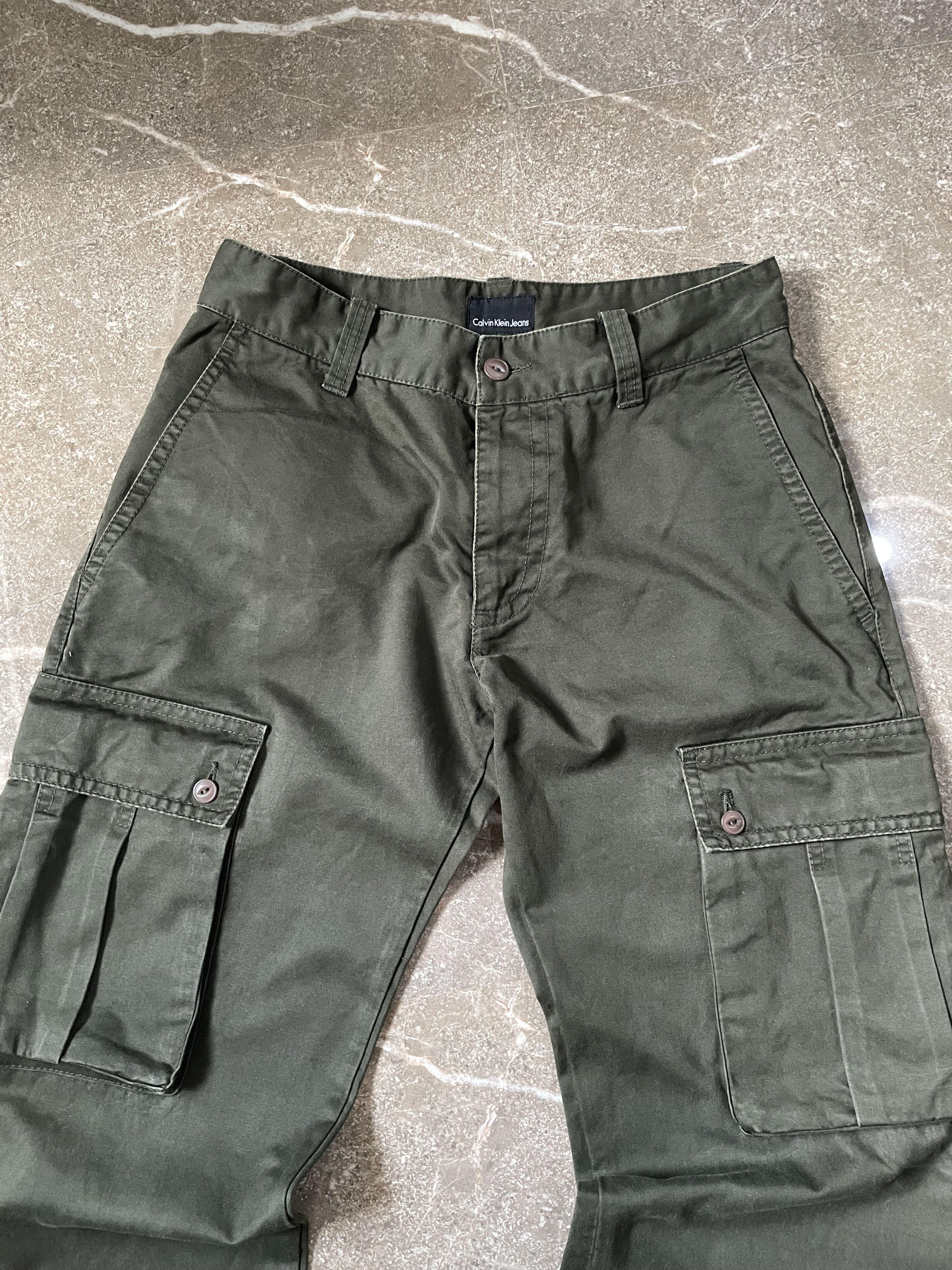 Calvin Klein × Vintage Vintage Calvin Klein Cargo Pants Size US 32 / EU 48 - 2 Thumbnail