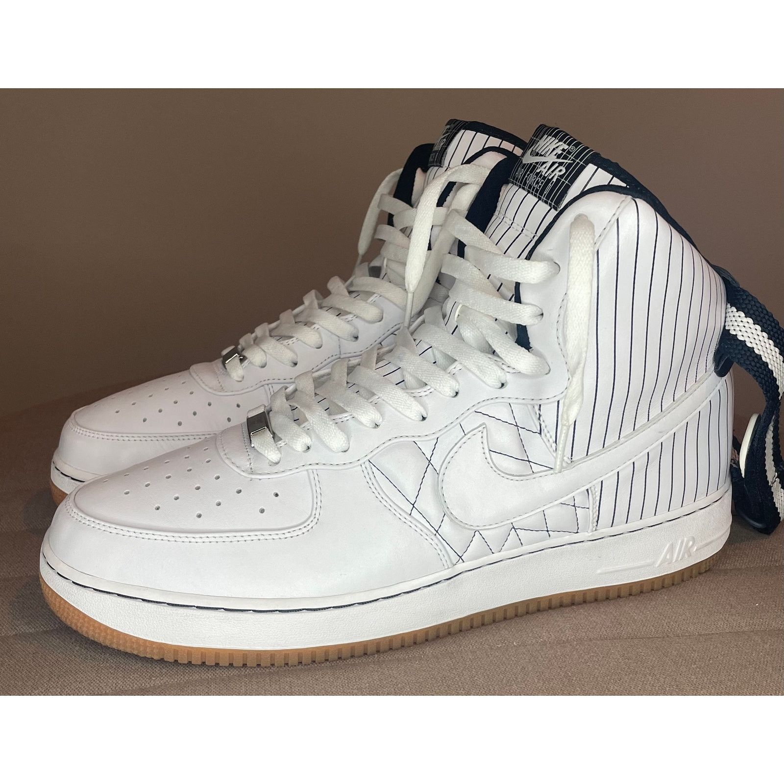 Nike Nike Air Force 1 High Premium "Yankees" - Size 13 Men's Size US 13 / EU 46 - 12 Thumbnail