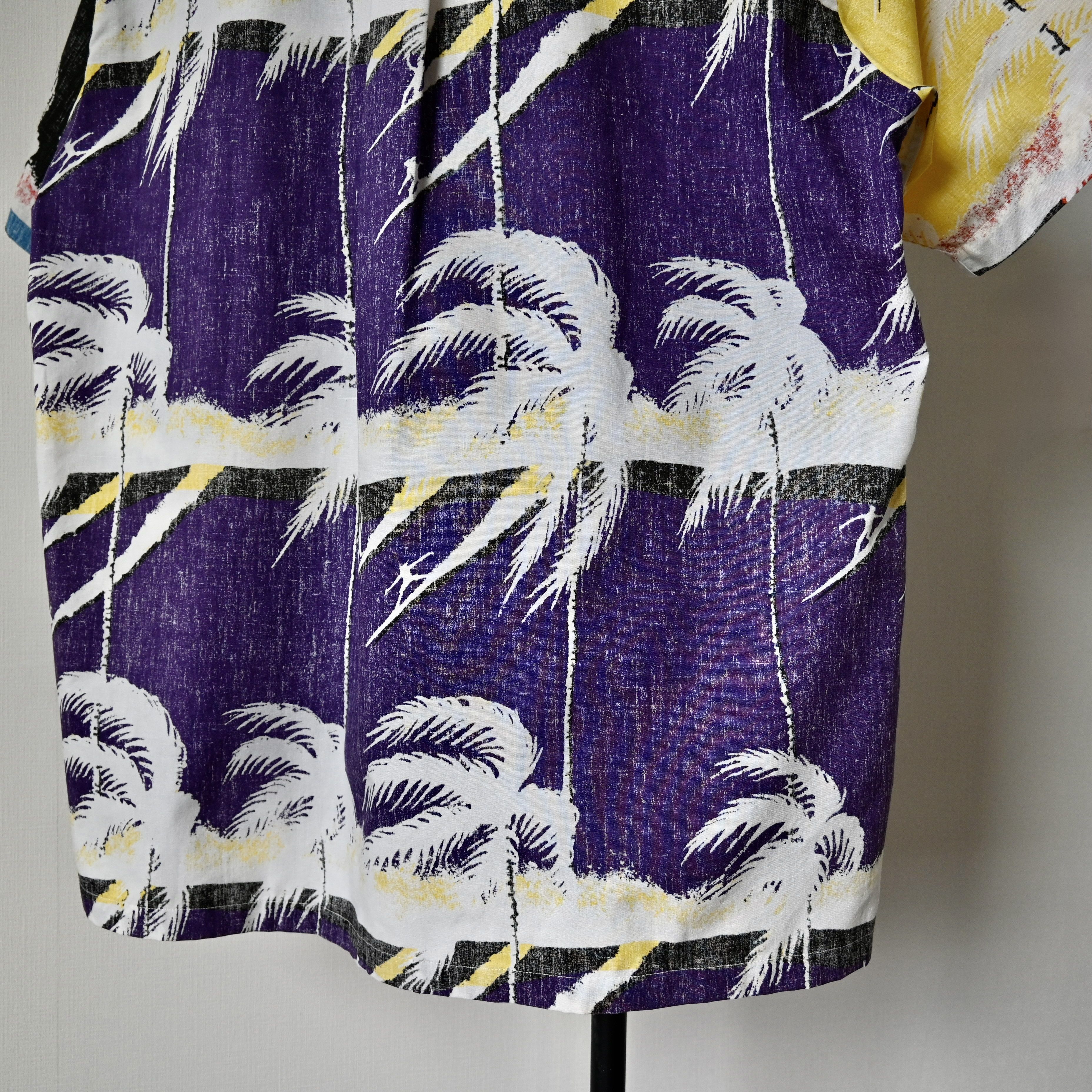 Sun Surf John Severson by Sun Surf crazy color Hawaiian BD shirt Size US L / EU 52-54 / 3 - 4 Thumbnail