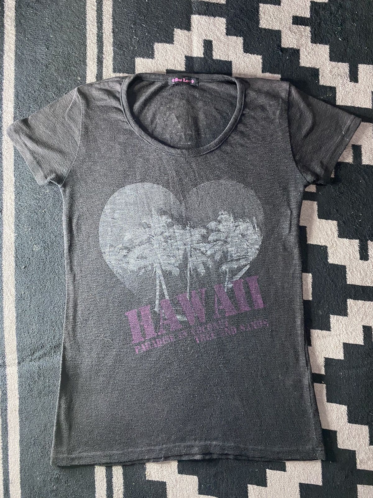 Hysteric Glamour × Japanese Brand Vintage soul layer hawaii tshirts Size US M / EU 48-50 / 2 - 1 Thumbnail