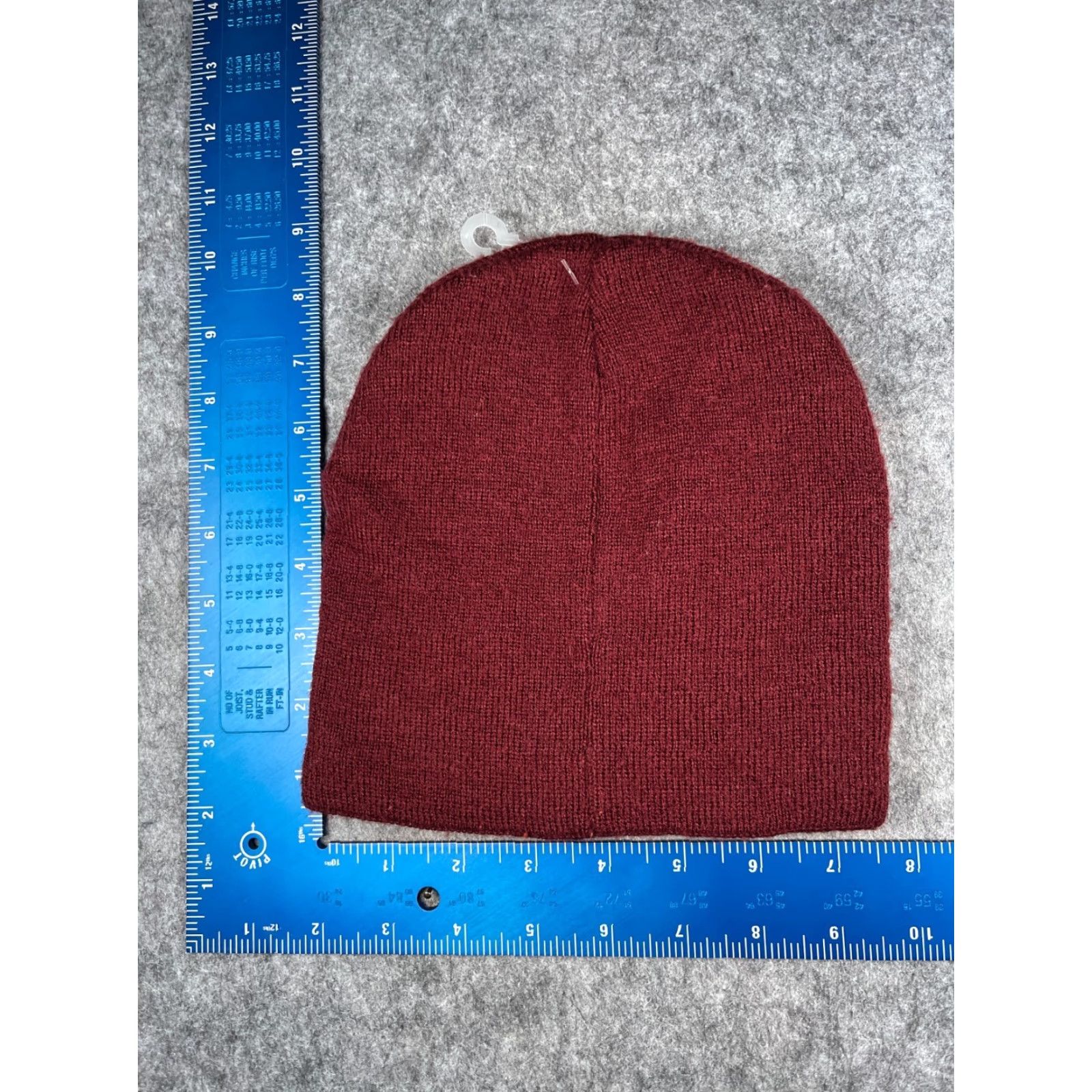 Vintage ROSSVILLE HORNETS Cross Country Beanie Adult One Size Red Knit Embroider Acrylic Hat Beanie Mens Sports Logo 90s? Size ONE SIZE - 4 Thumbnail