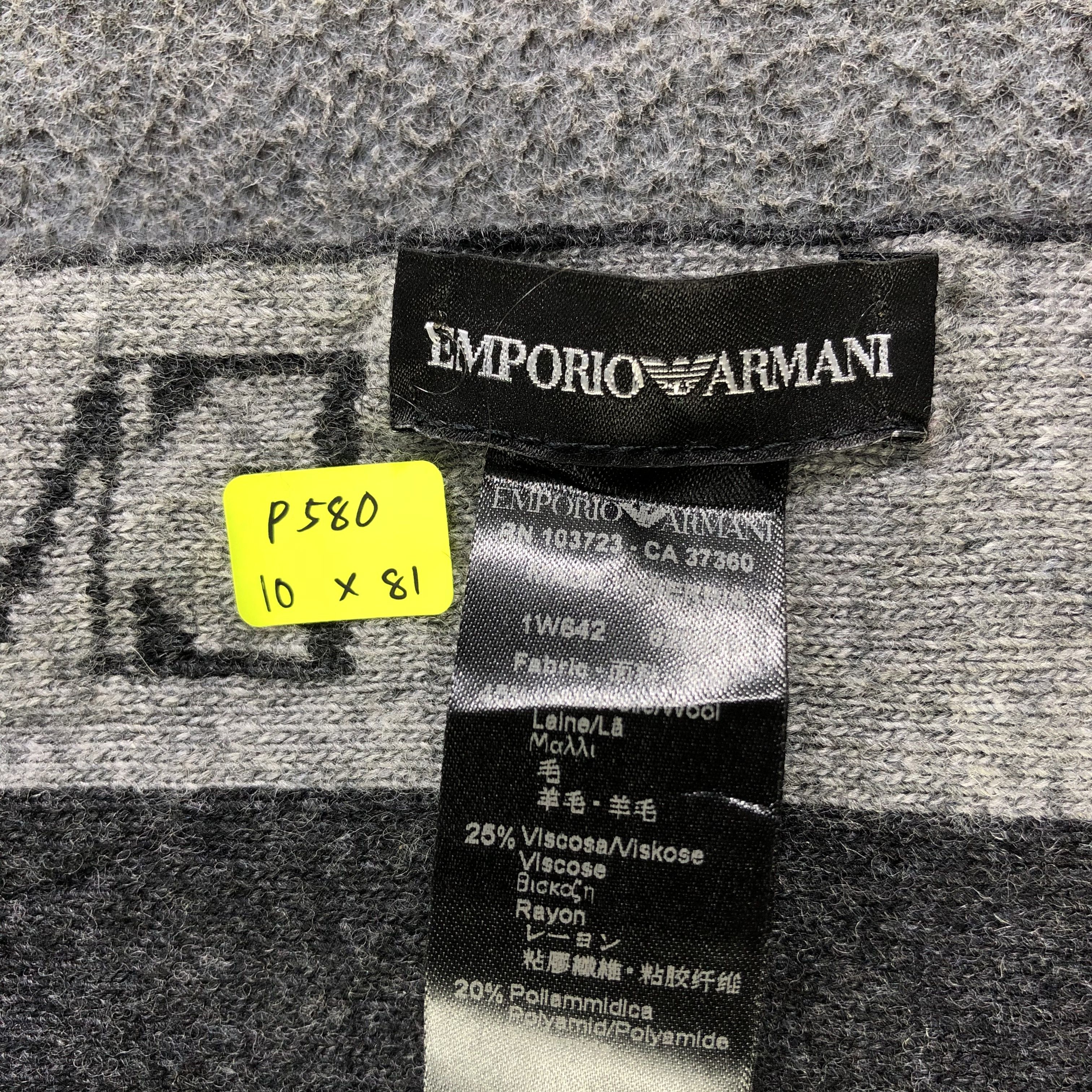 Emporio Armani Emporio Armani Scarf / Muffler / Neckwear P580 Size ONE SIZE - 8 Thumbnail