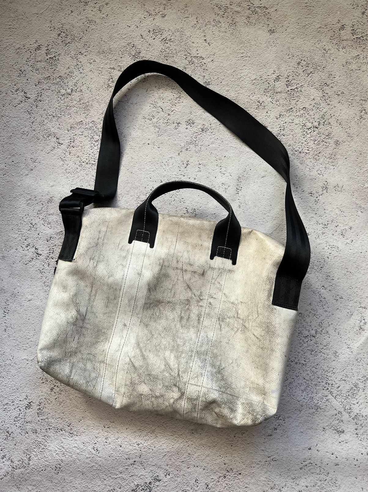 Freitag × Vintage Freitag Streetwear Bag Big Messenger Size ONE SIZE - 11 Thumbnail