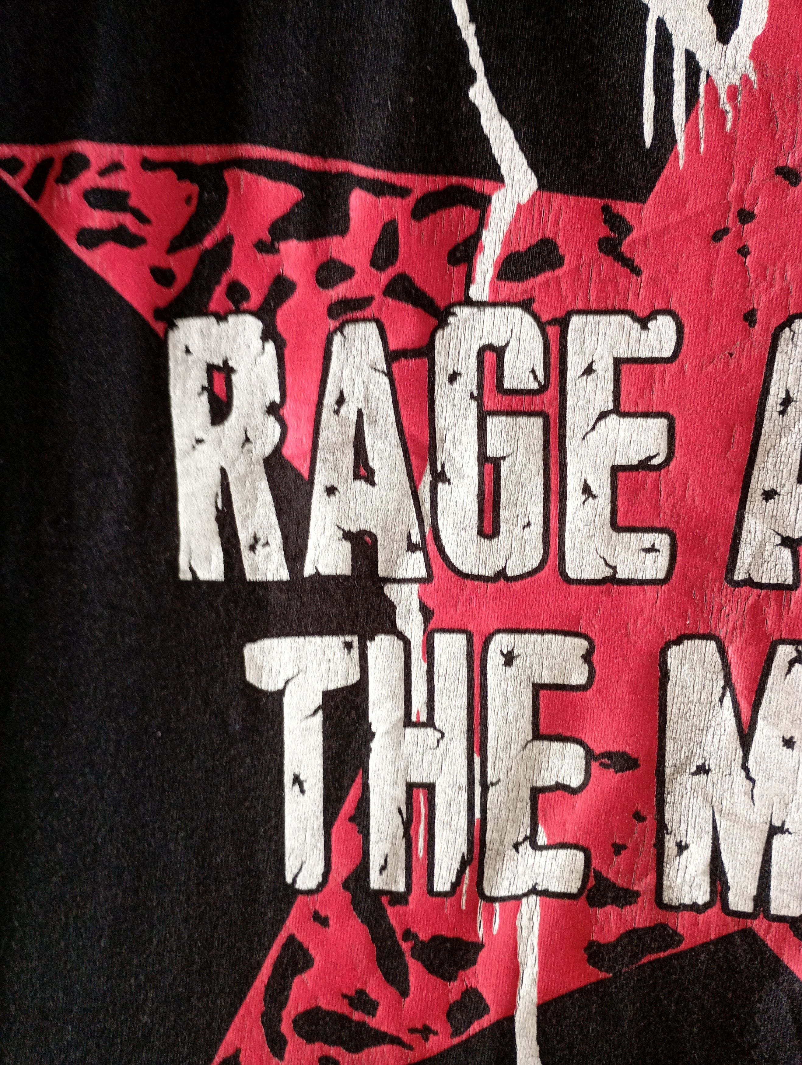 Band Tees Vintage Rage Against The Machine 90s Rock Band Tshirt Size US L / EU 52-54 / 3 - 8 Thumbnail