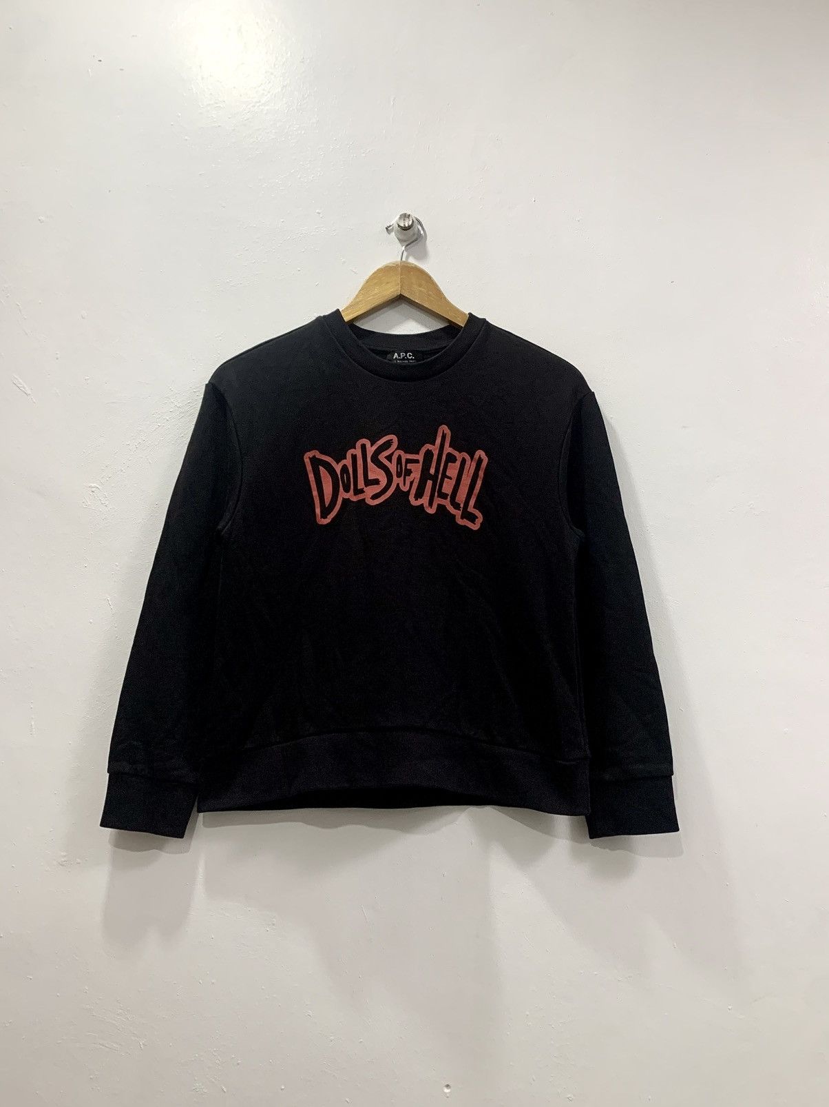 A.P.C. A.P.C. “DOLLS OF HELL” PULL-OVER CREWNECK Size S / US 4 / IT 40 - 2 Thumbnail